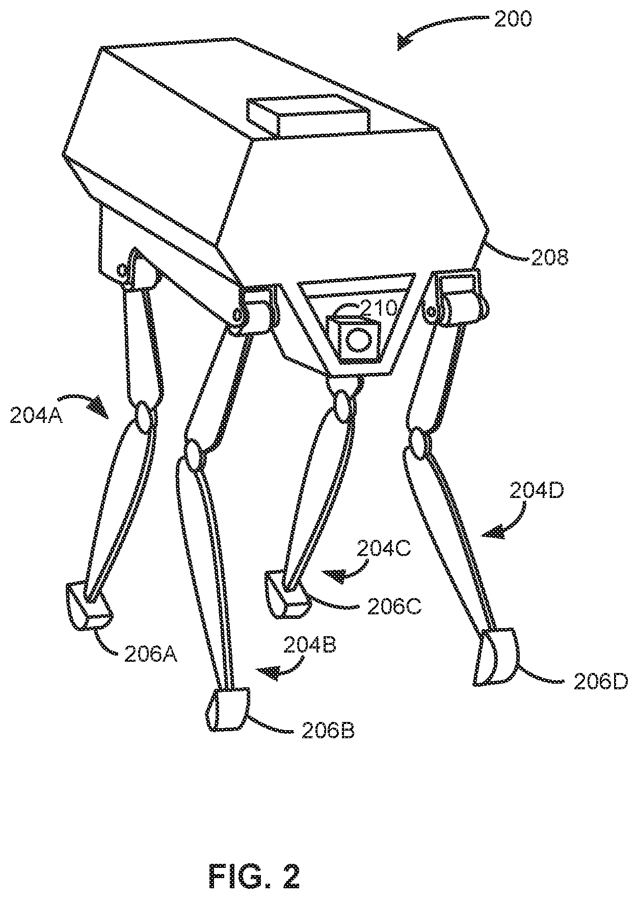 Patent US12320400 Figure 2 – Transmission with integrated overload protection for a legged robot