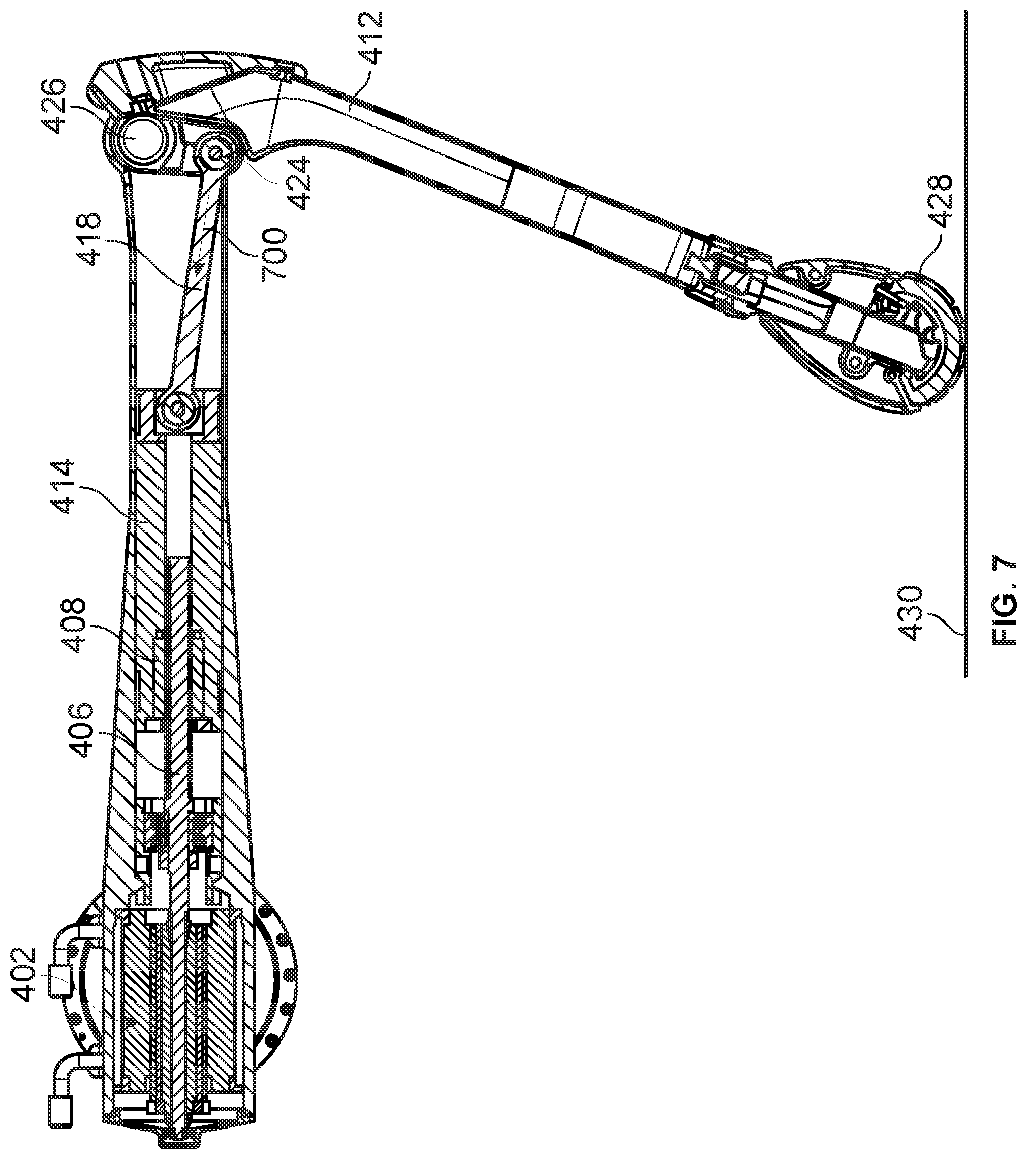 Patent US12320400 Figure 9 – Transmission with integrated overload protection for a legged robot