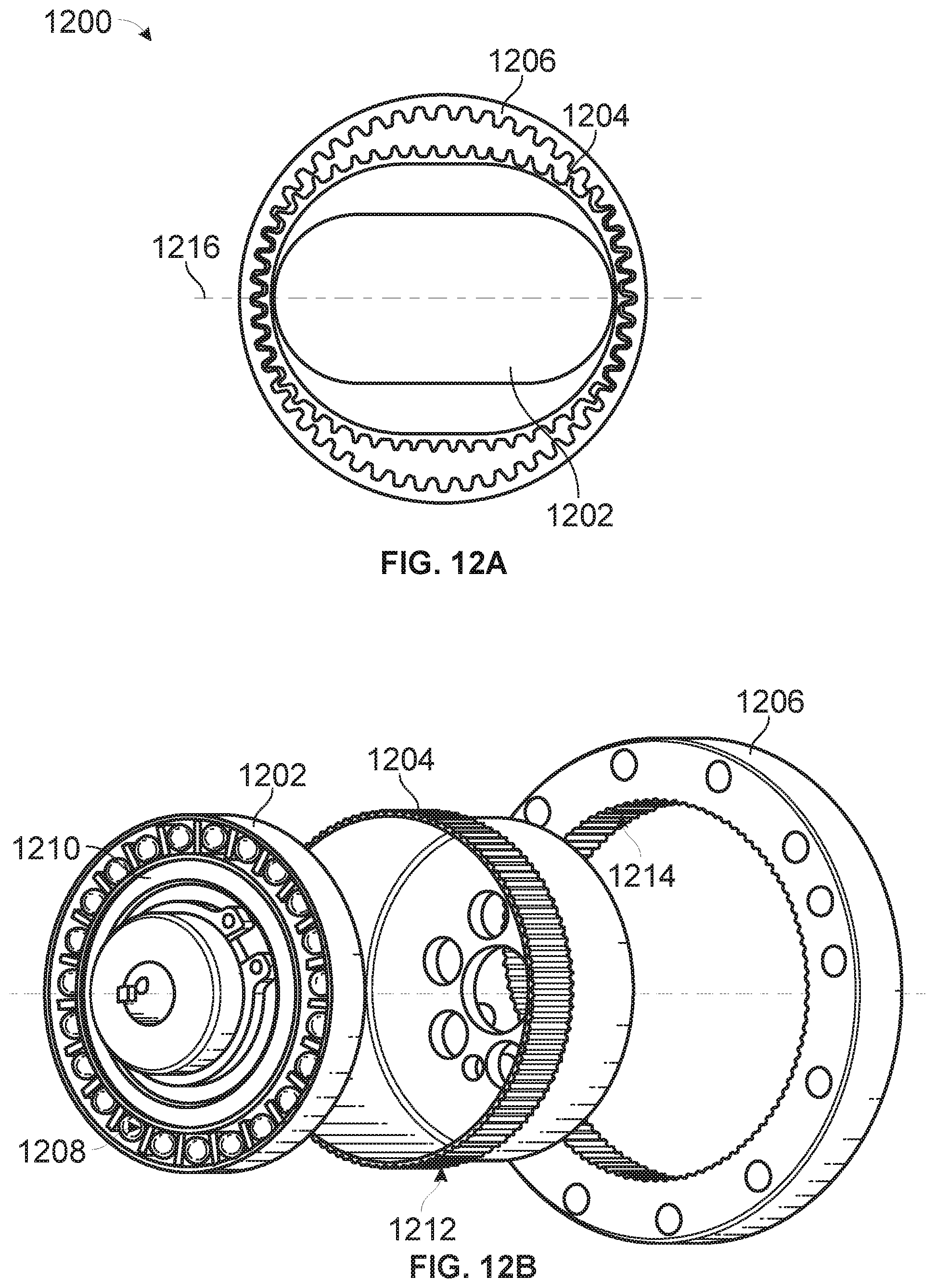 Patent US12320400 Figure 13 – Transmission with integrated overload protection for a legged robot