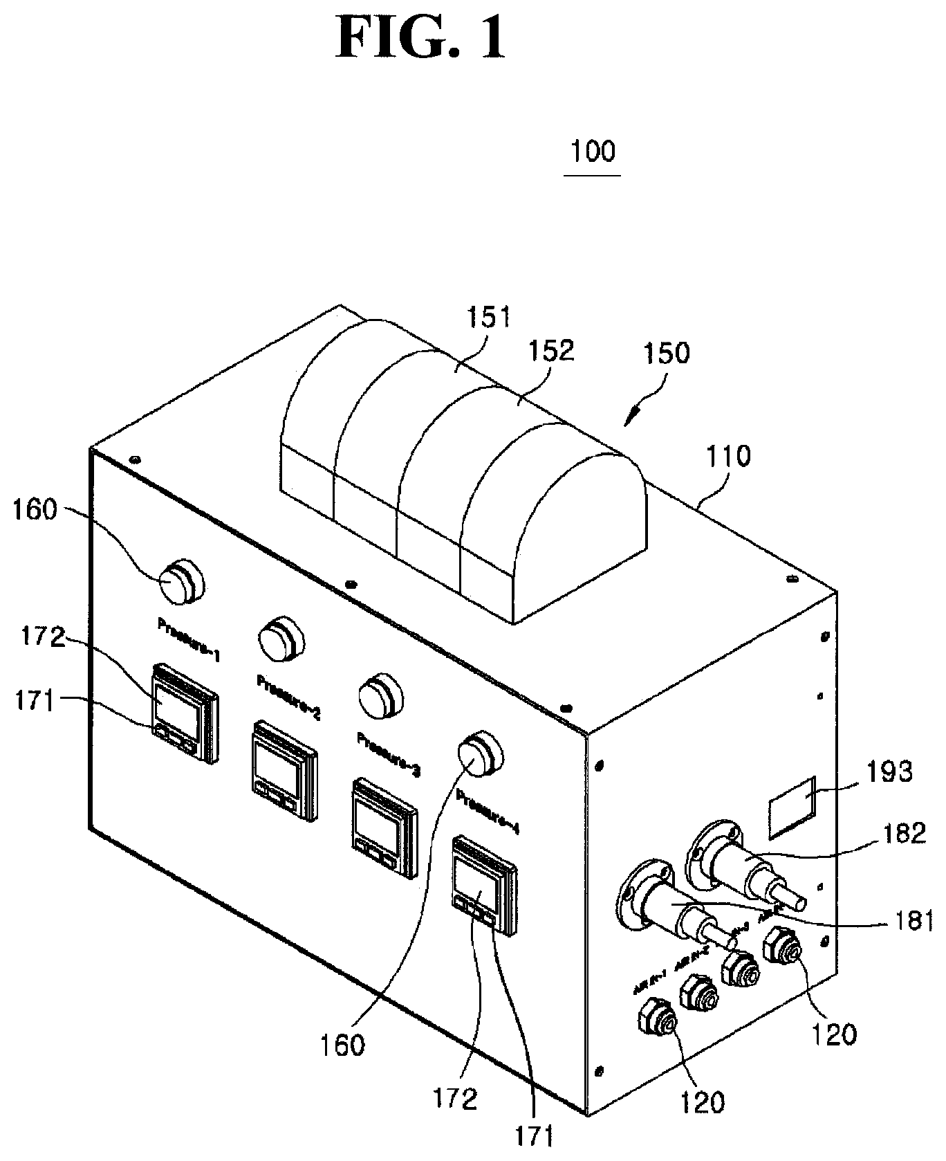 Patent US12320403 Figure 1 – System for monitoring vibration-isolated foundation
