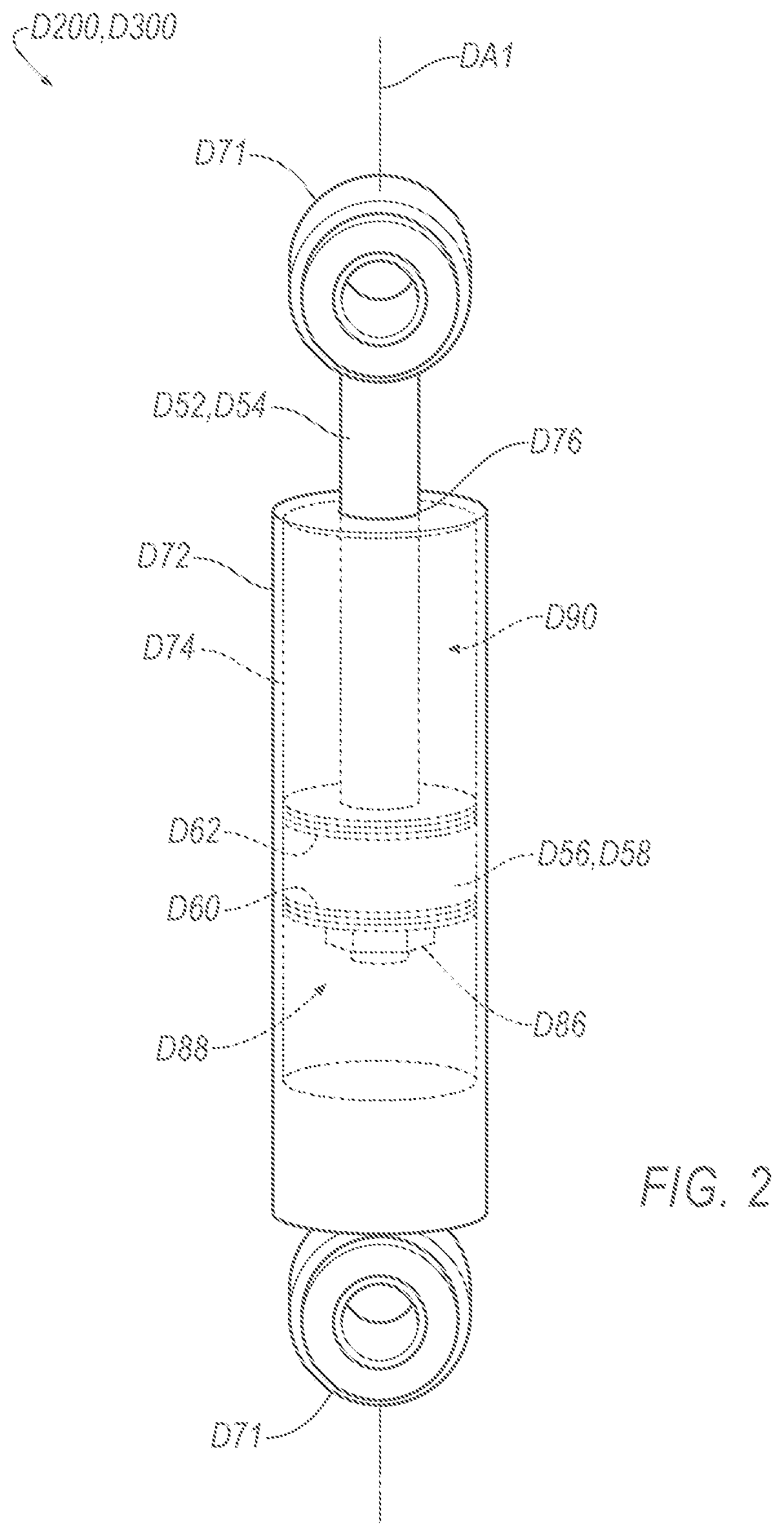 Patent US12320404 Figure 2 – Damper assembly