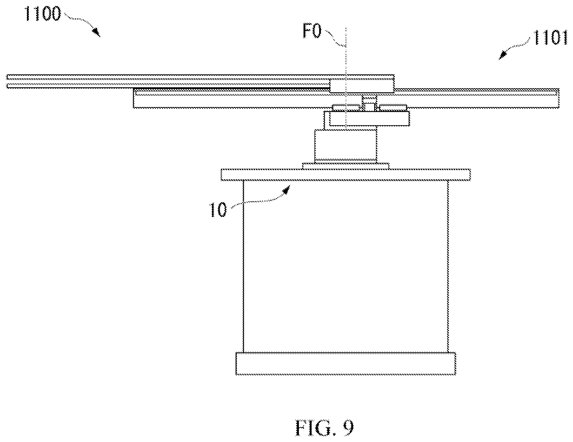 Patent US12320408 Figure 9 – Rotary feedthrough and robot