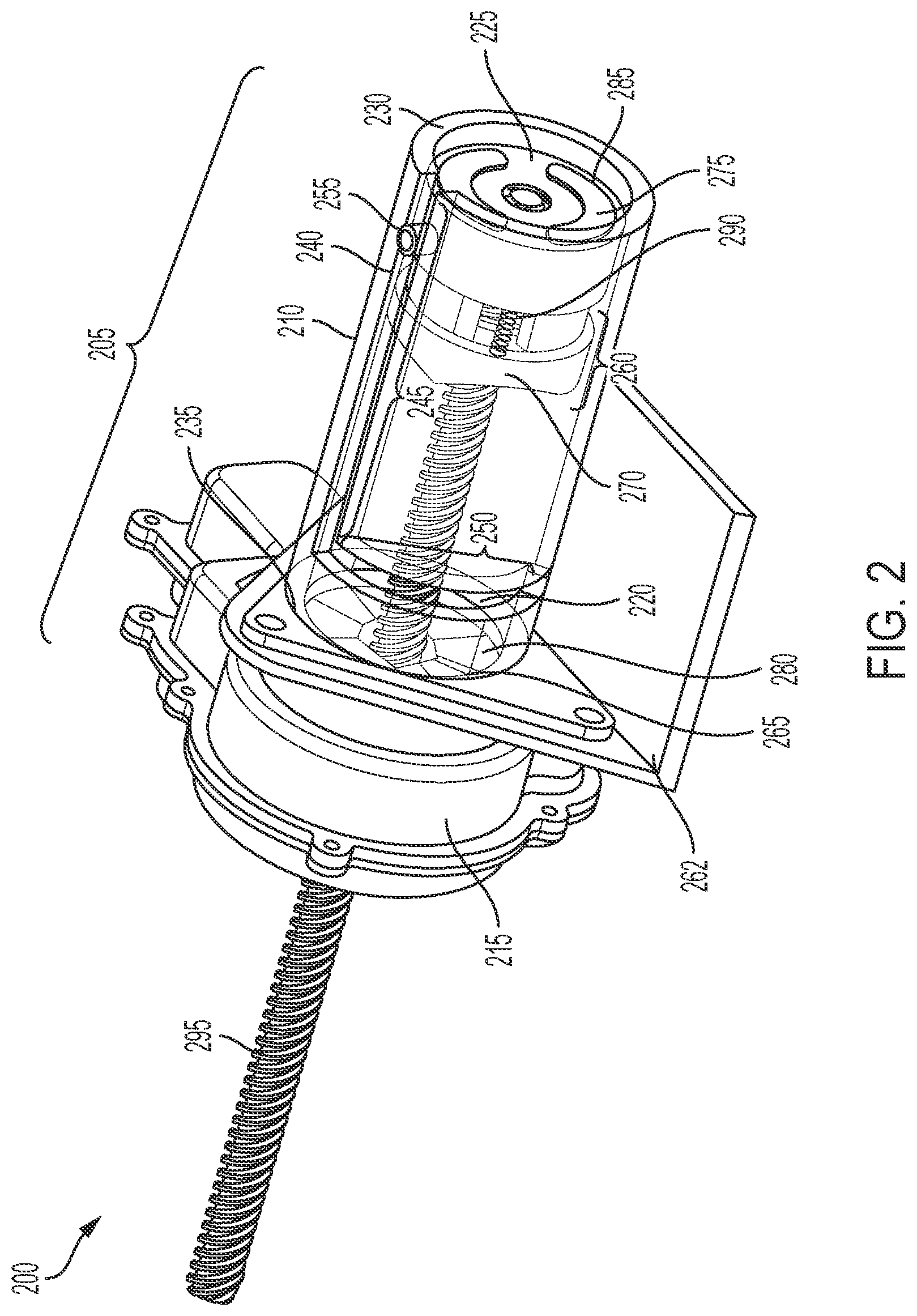 Patent US12320410 Figure 2 – Actuator mechanism