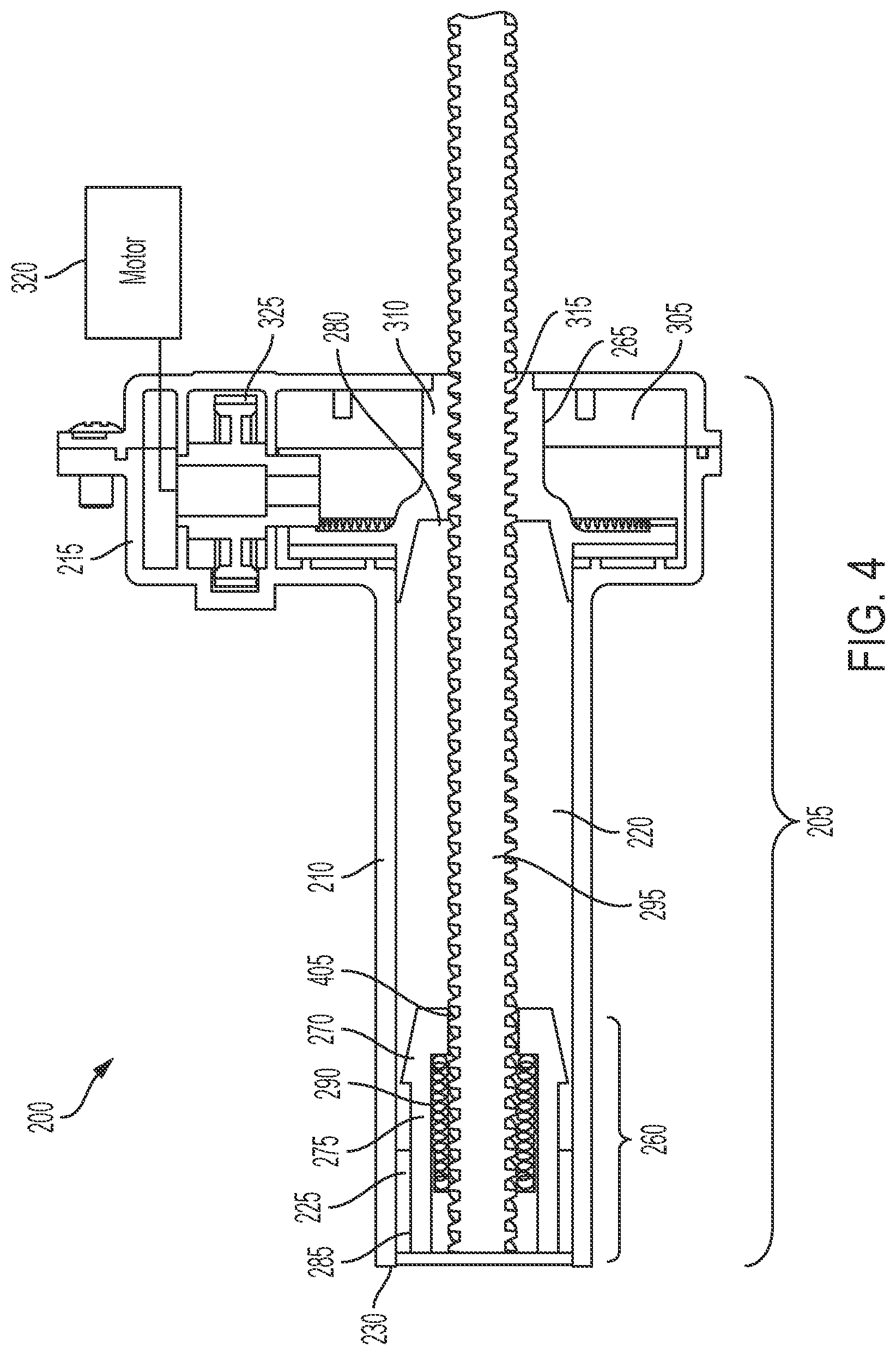 Patent US12320410 Figure 4 – Actuator mechanism