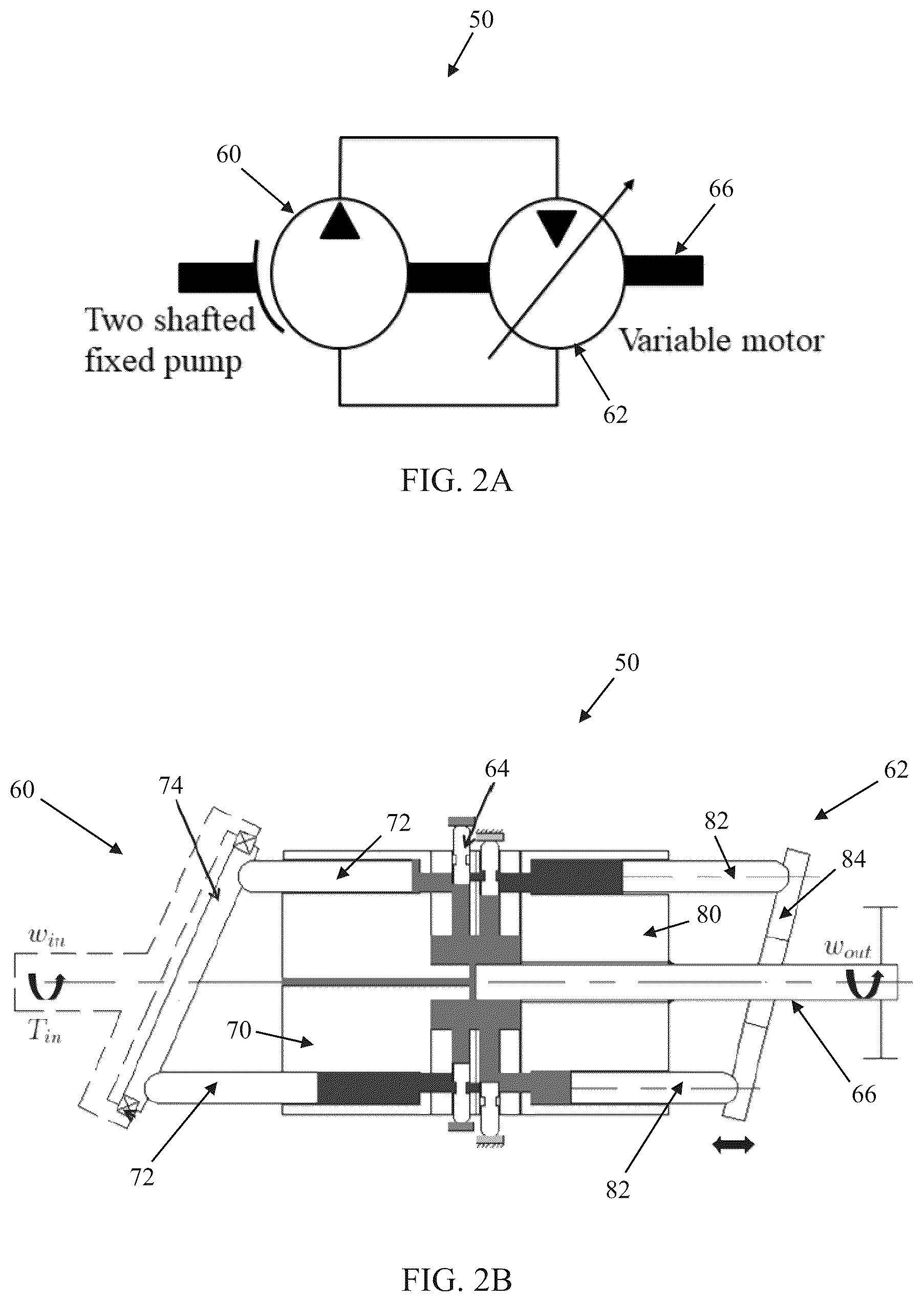 Patent US12320412 Figure 2 – Axial piston variable displacement hydraulic devices, such as hydraulic motors, and methods of operating same