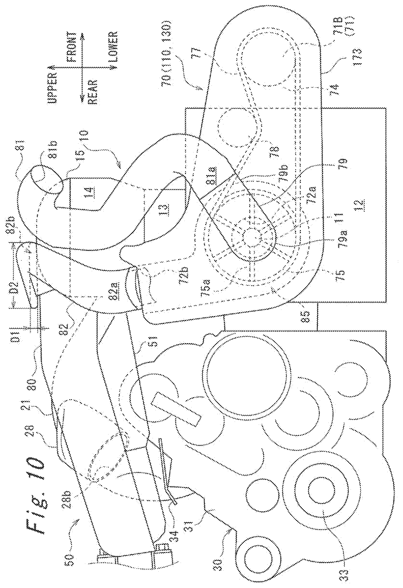 Patent US12320416 Figure 9 – Utility vehicle
