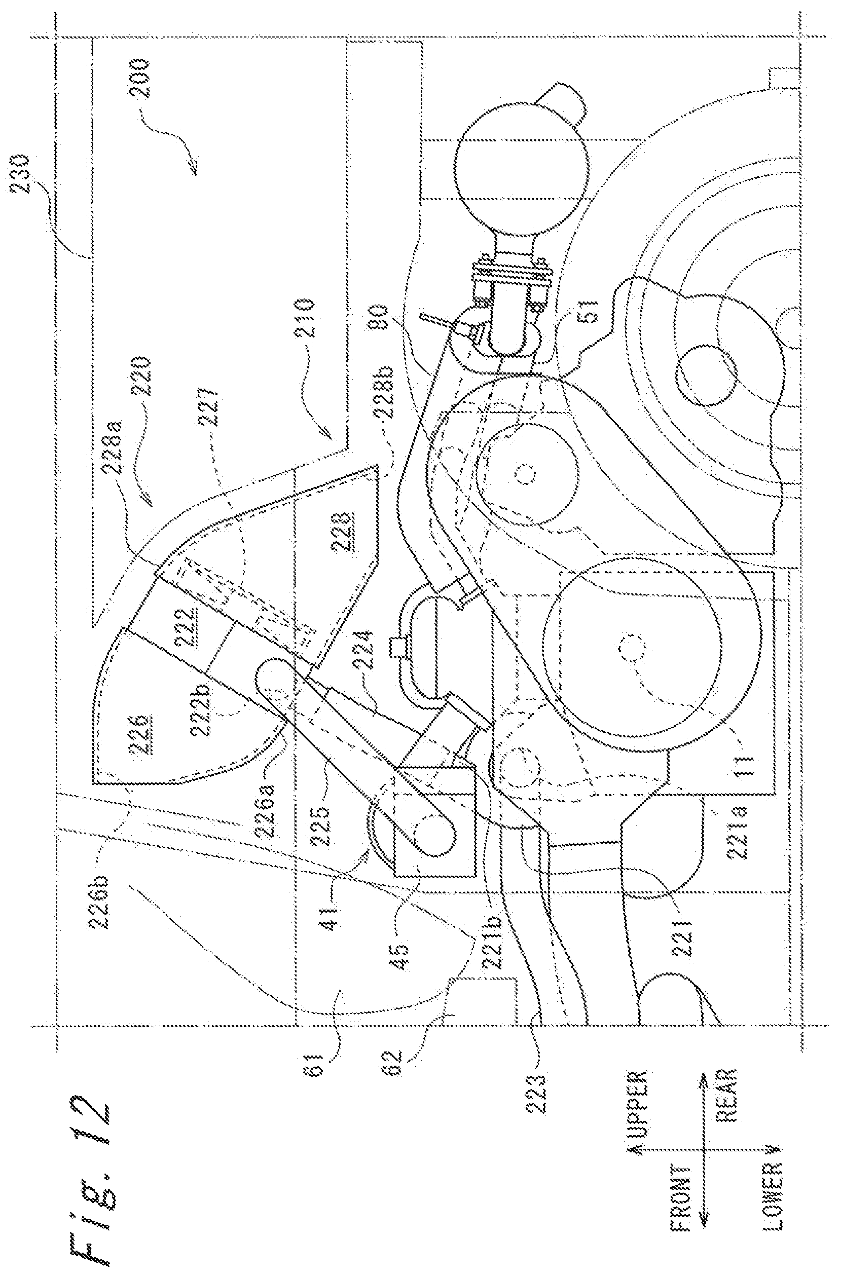Patent US12320416 Figure 11 – Utility vehicle