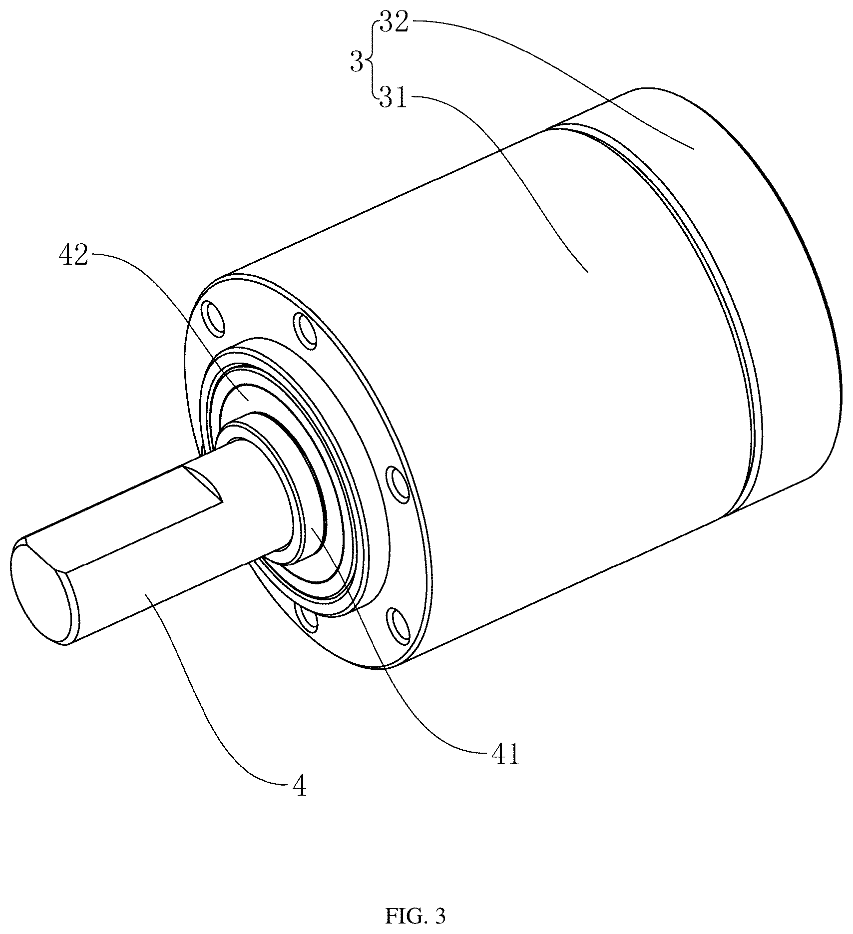 Patent US12320419 Figure 3 – Elastic buffering planet carrier and speed reducer