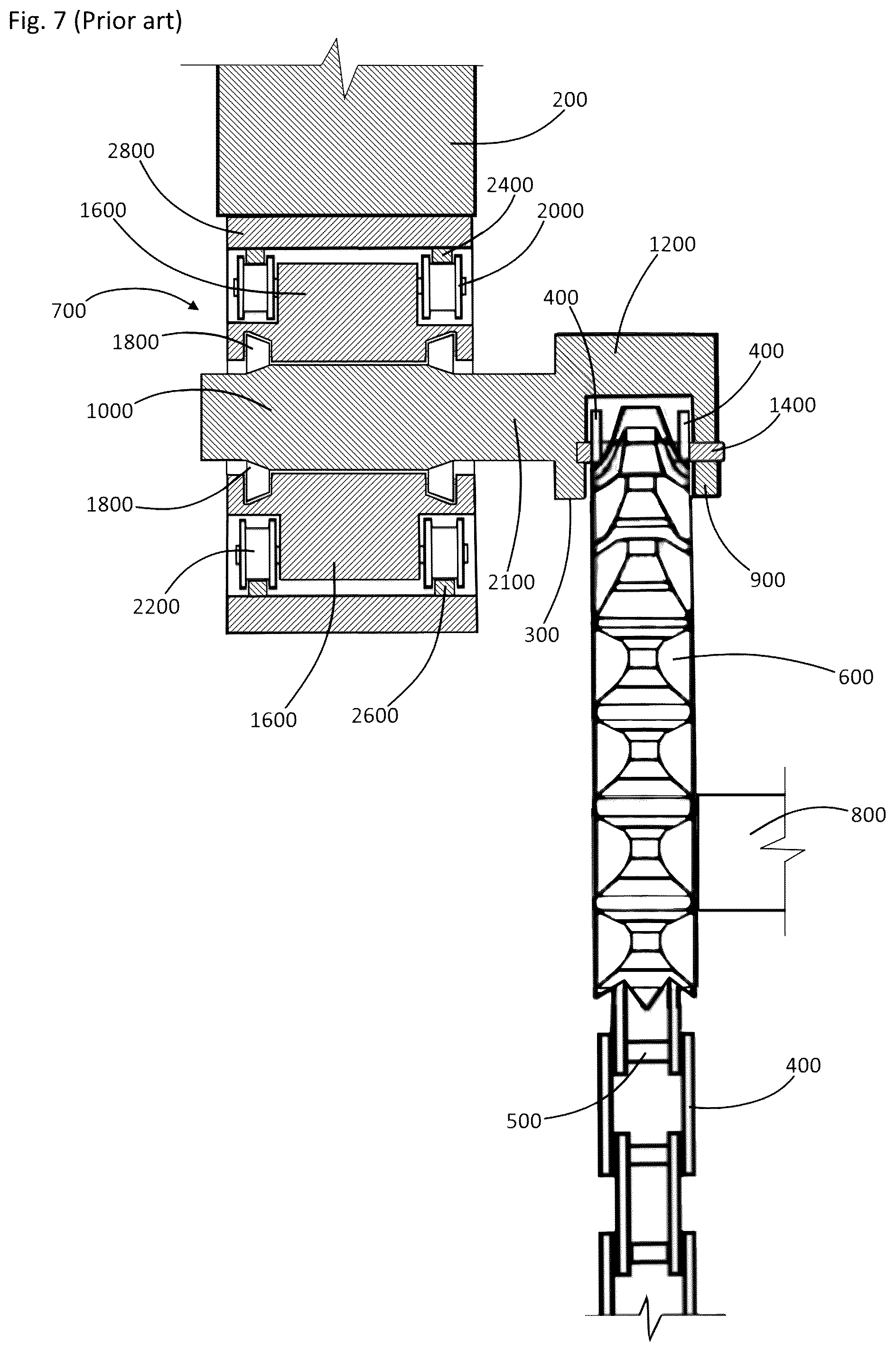 Patent US12320424 Figure 7 – Lifting mechanism for belt type pumping unit