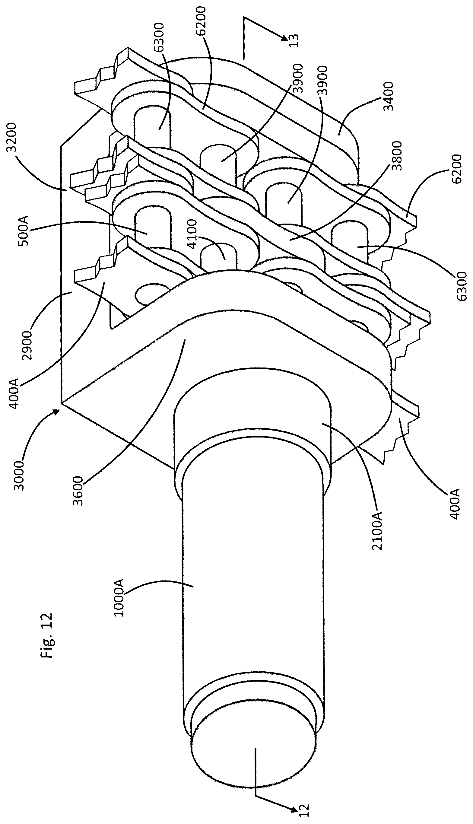 Patent US12320424 Figure 12 – Lifting mechanism for belt type pumping unit
