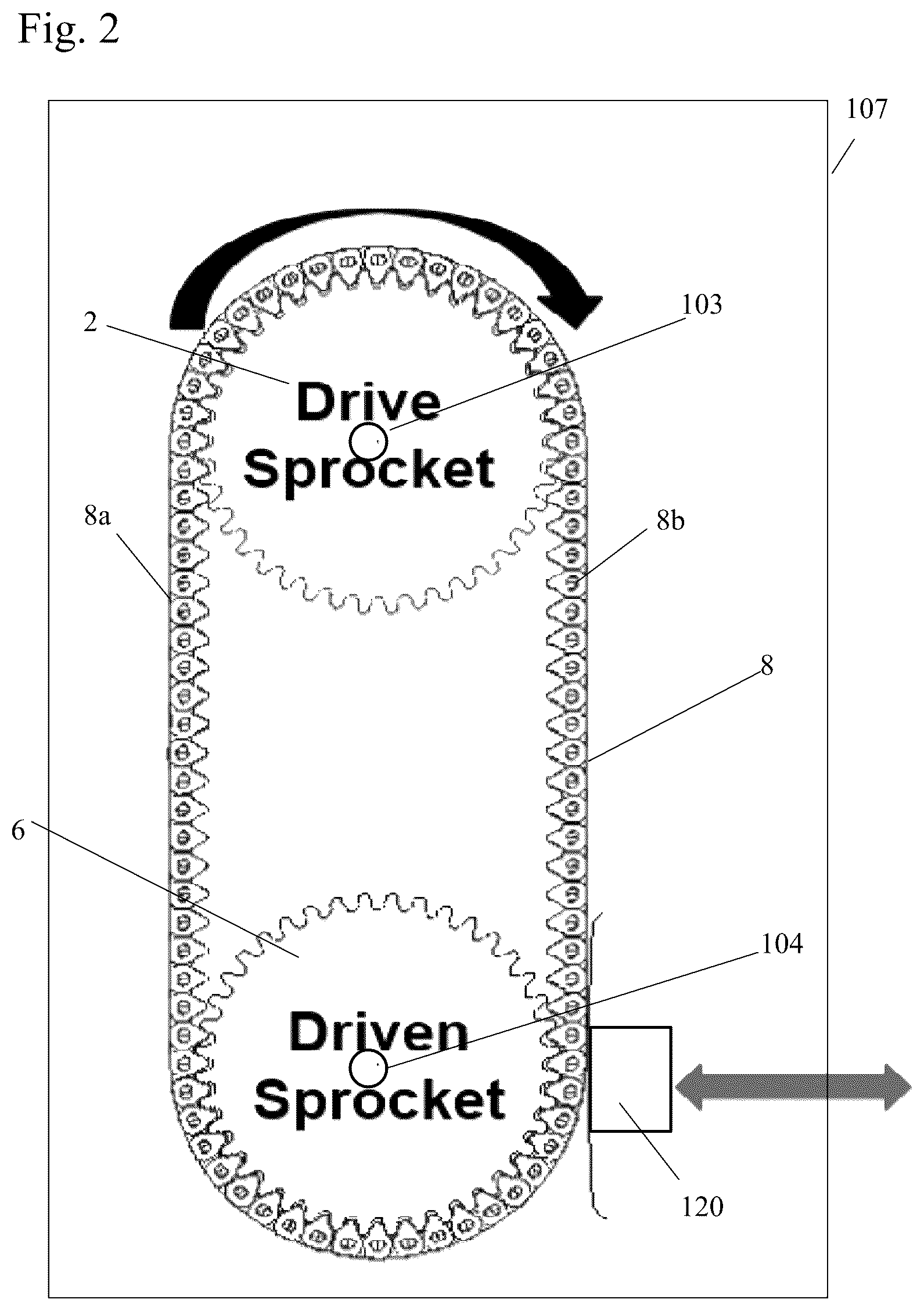 Patent US12320425 Figure 3 – Tooth jump protection device