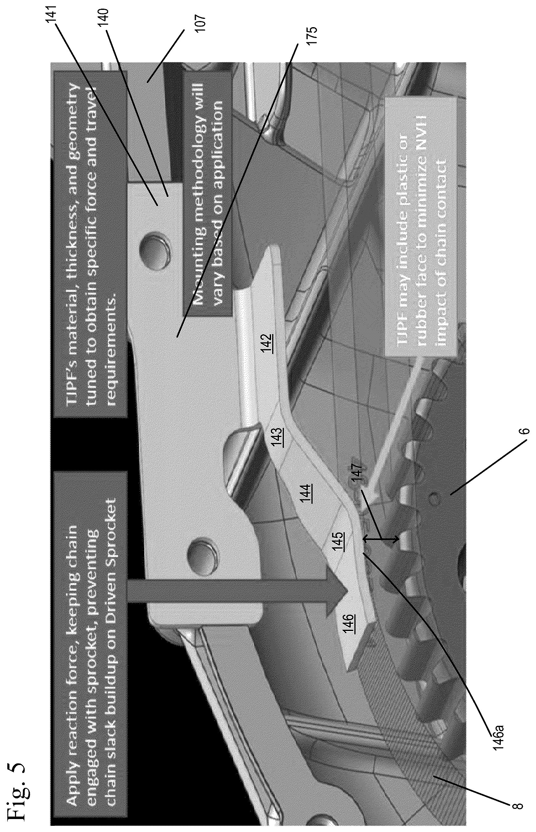 Patent US12320425 Figure 6 – Tooth jump protection device