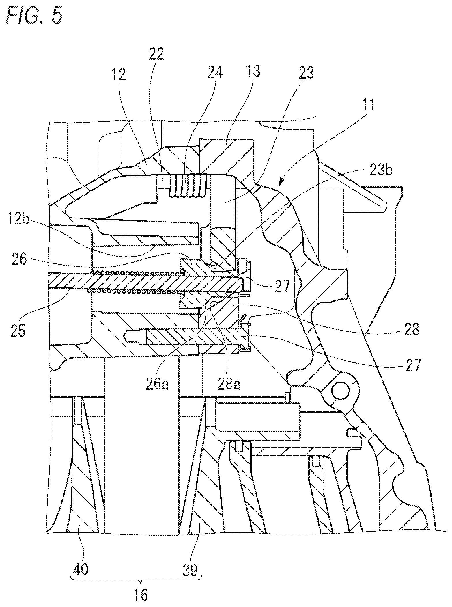 Patent US12320426 Figure 5 – Continuously variable transmission
