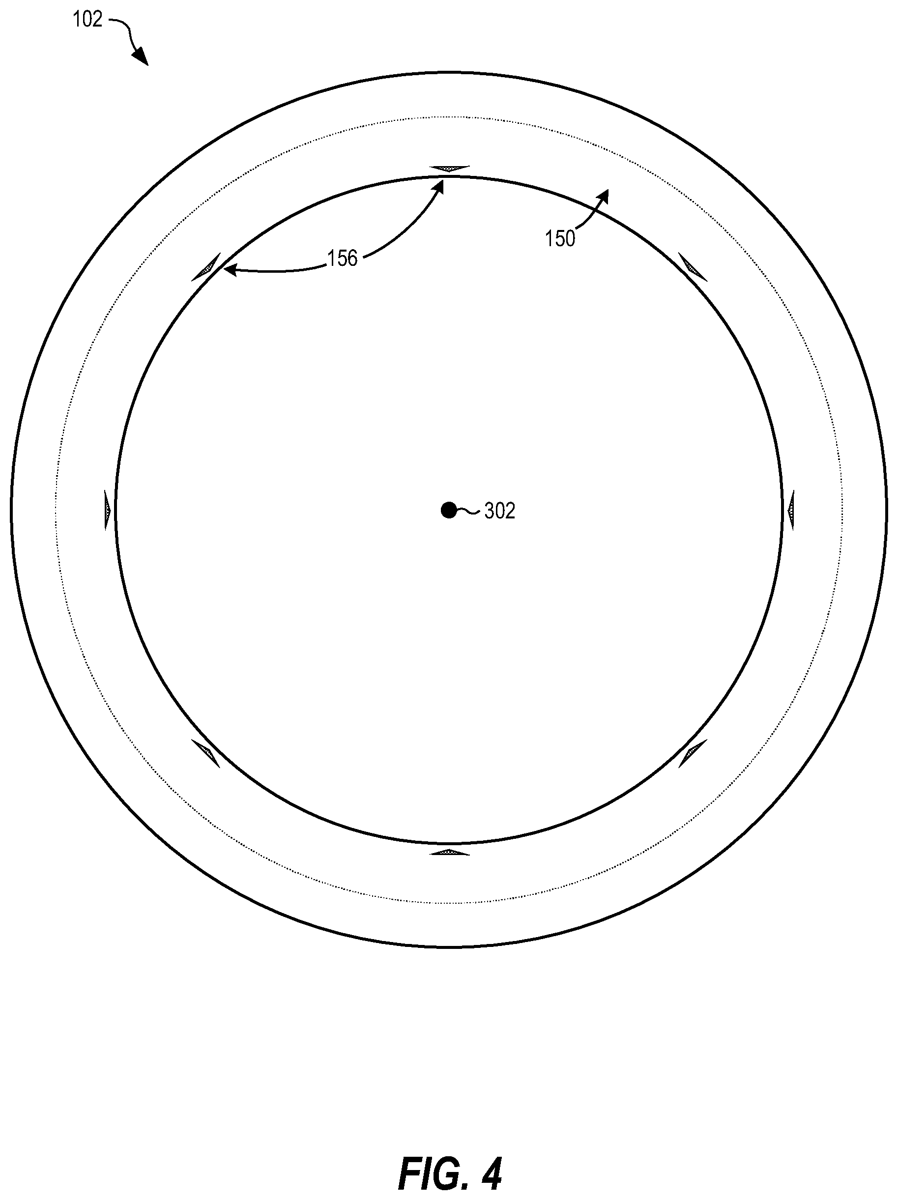 Patent US12320427 Figure 4 – Hydrodynamic sealing element for a radial shaft seal