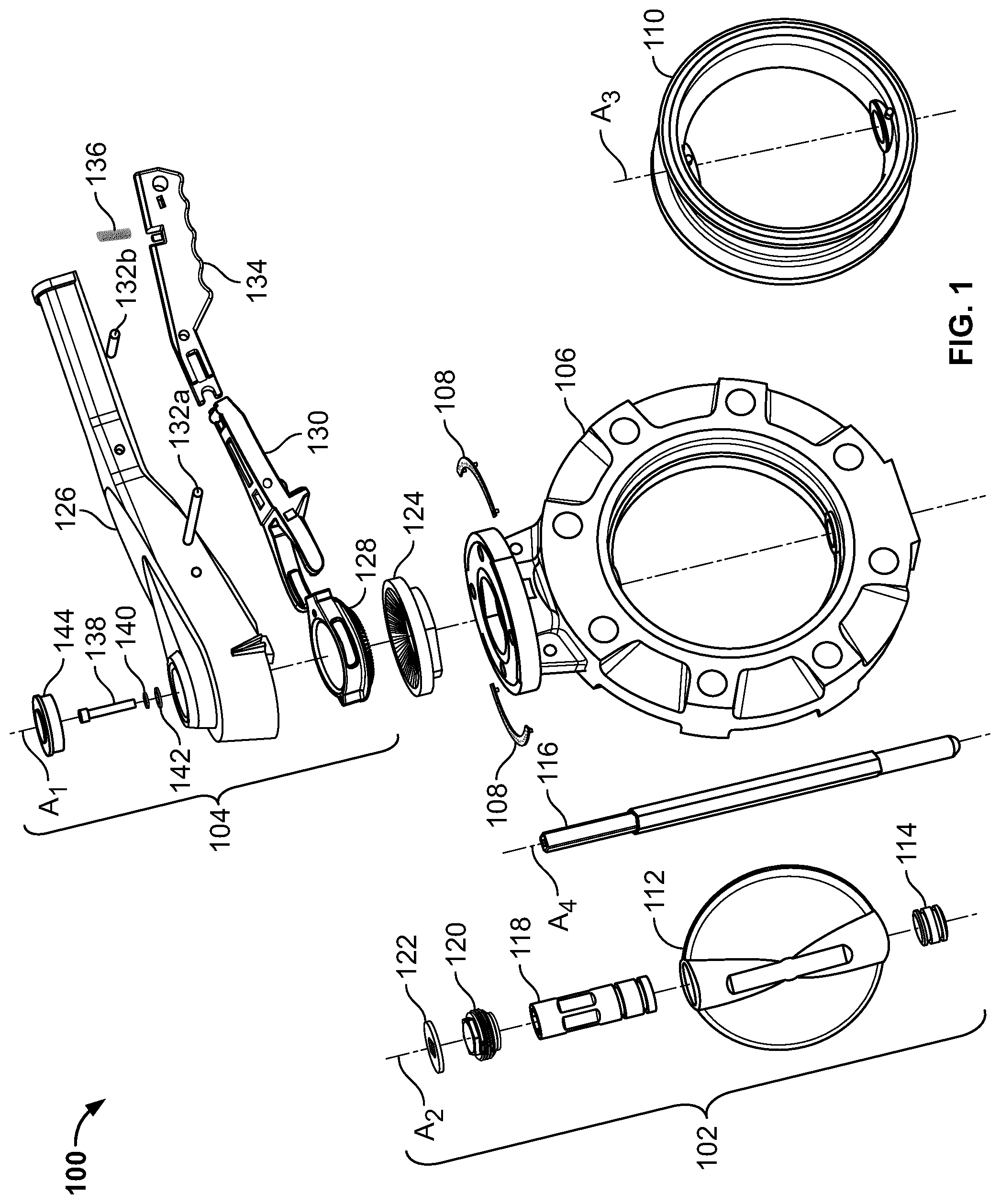 Patent US12320429 Figure 1 – Butterfly valve
