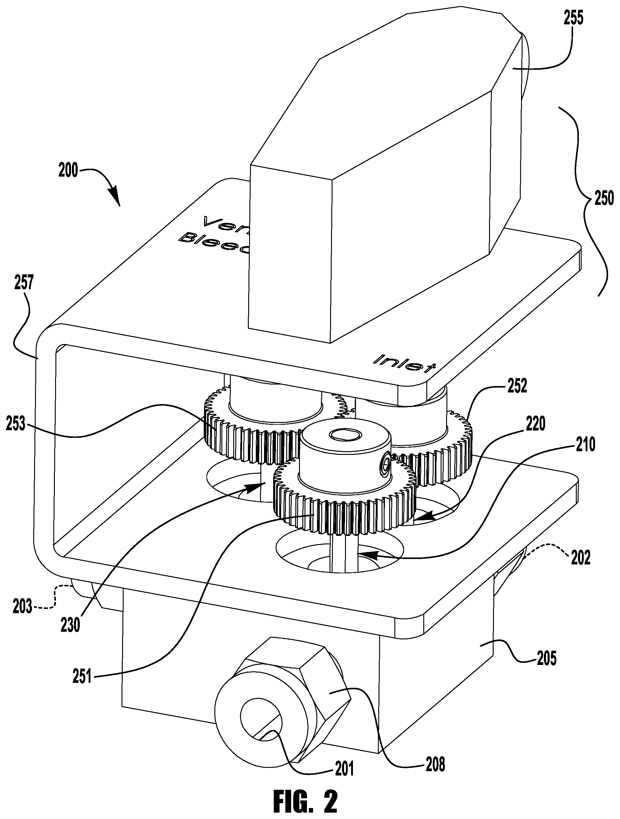 Patent US12320433 Figure 4 – Actuator arrangement for multi-valve assembly