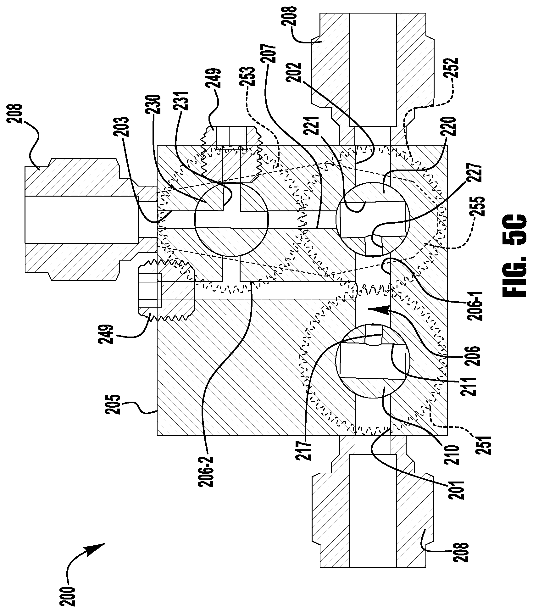 Patent US12320433 Figure 9 – Actuator arrangement for multi-valve assembly