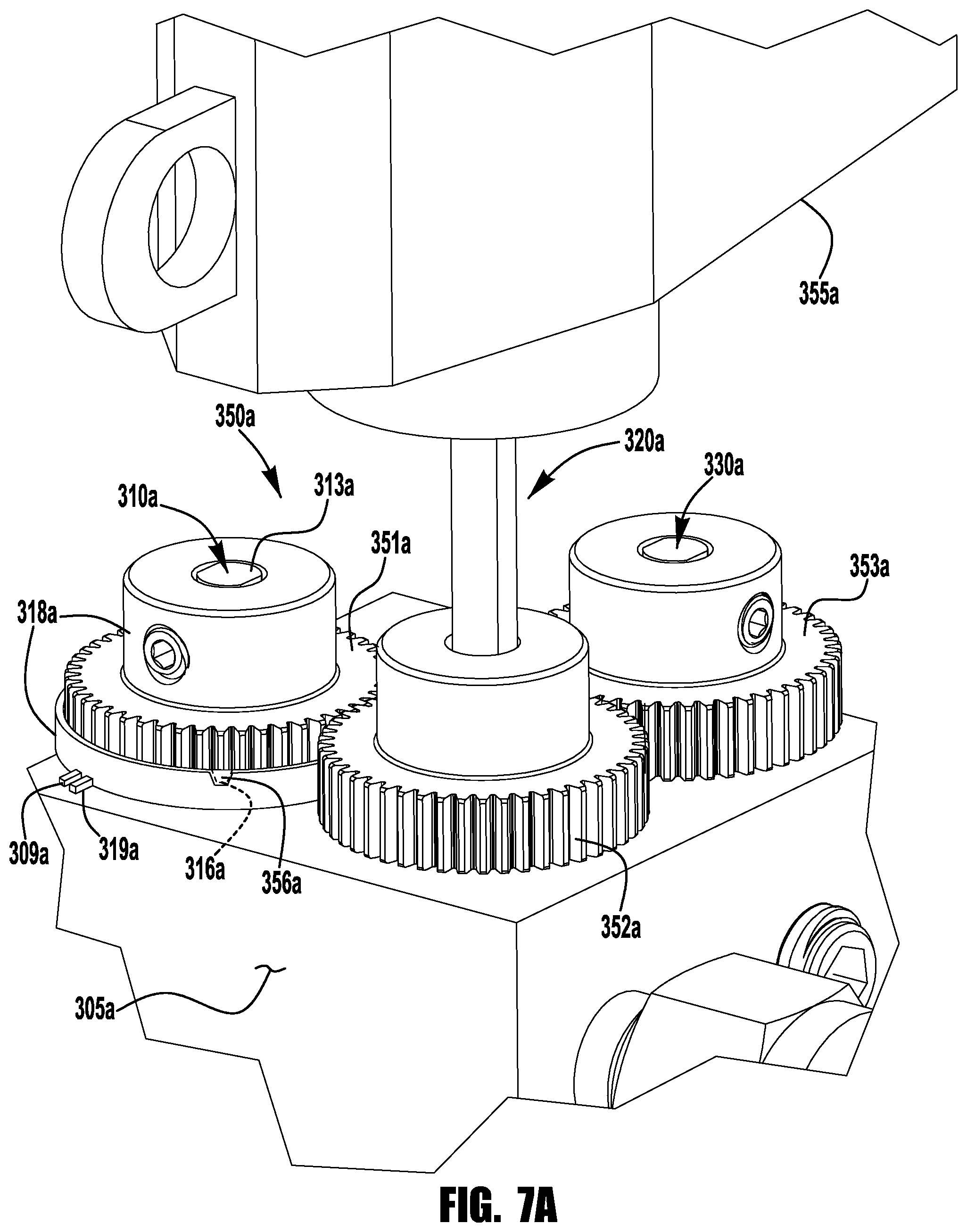 Patent US12320433 Figure 13 – Actuator arrangement for multi-valve assembly