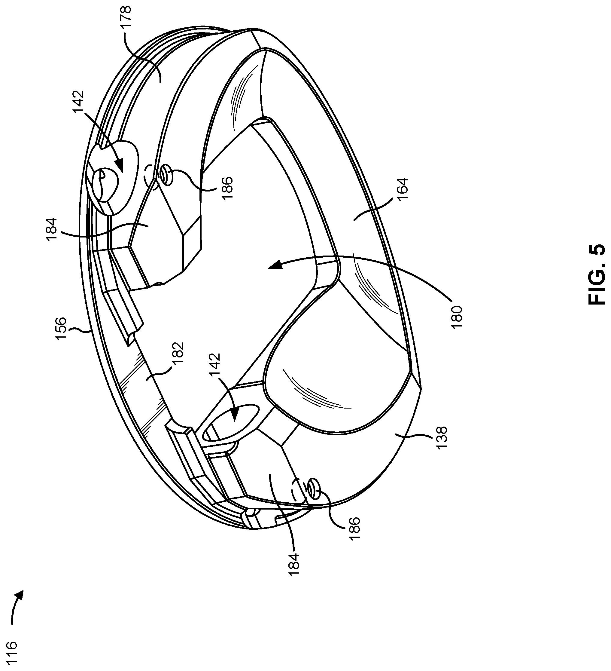 Patent US12320434 Figure 5 – Stabilized check valve
