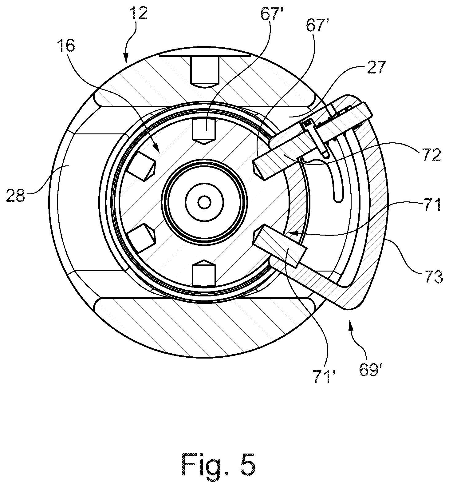 Patent US12320439 Figure 5 – Dart valve