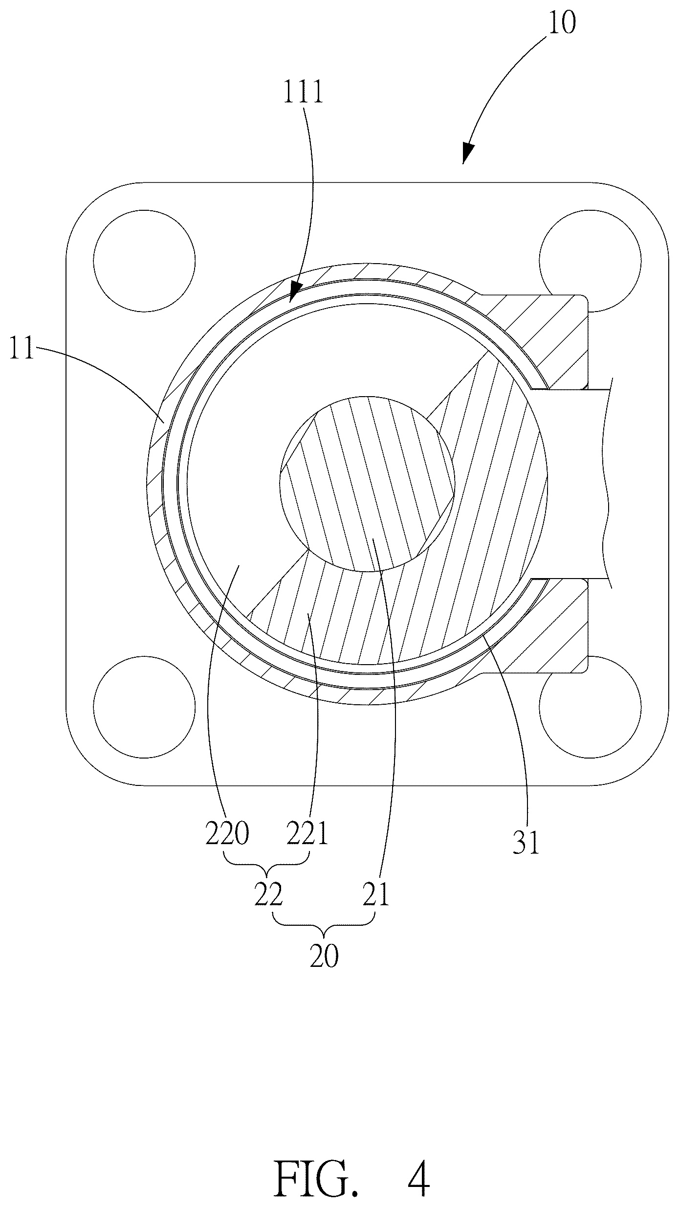 Patent US12320444 Figure 4 – Warning device for valve maintenance