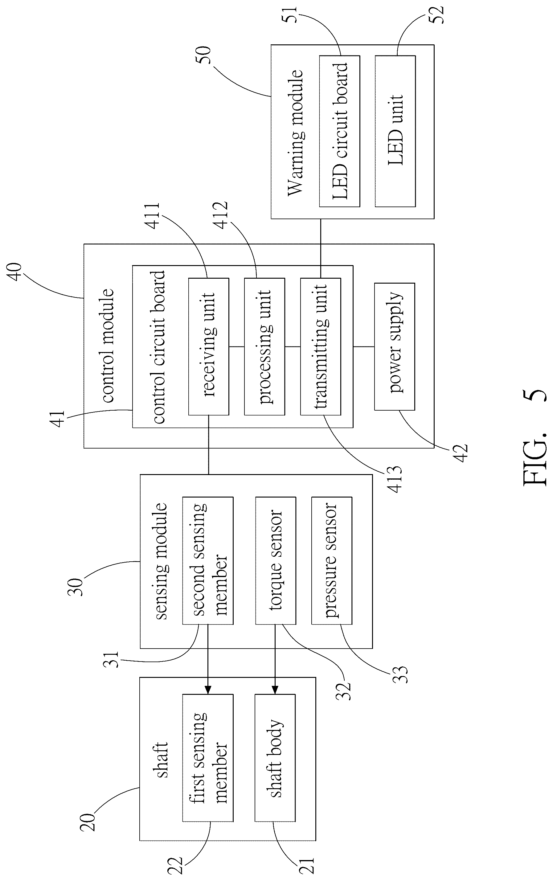 Patent US12320444 Figure 5 – Warning device for valve maintenance