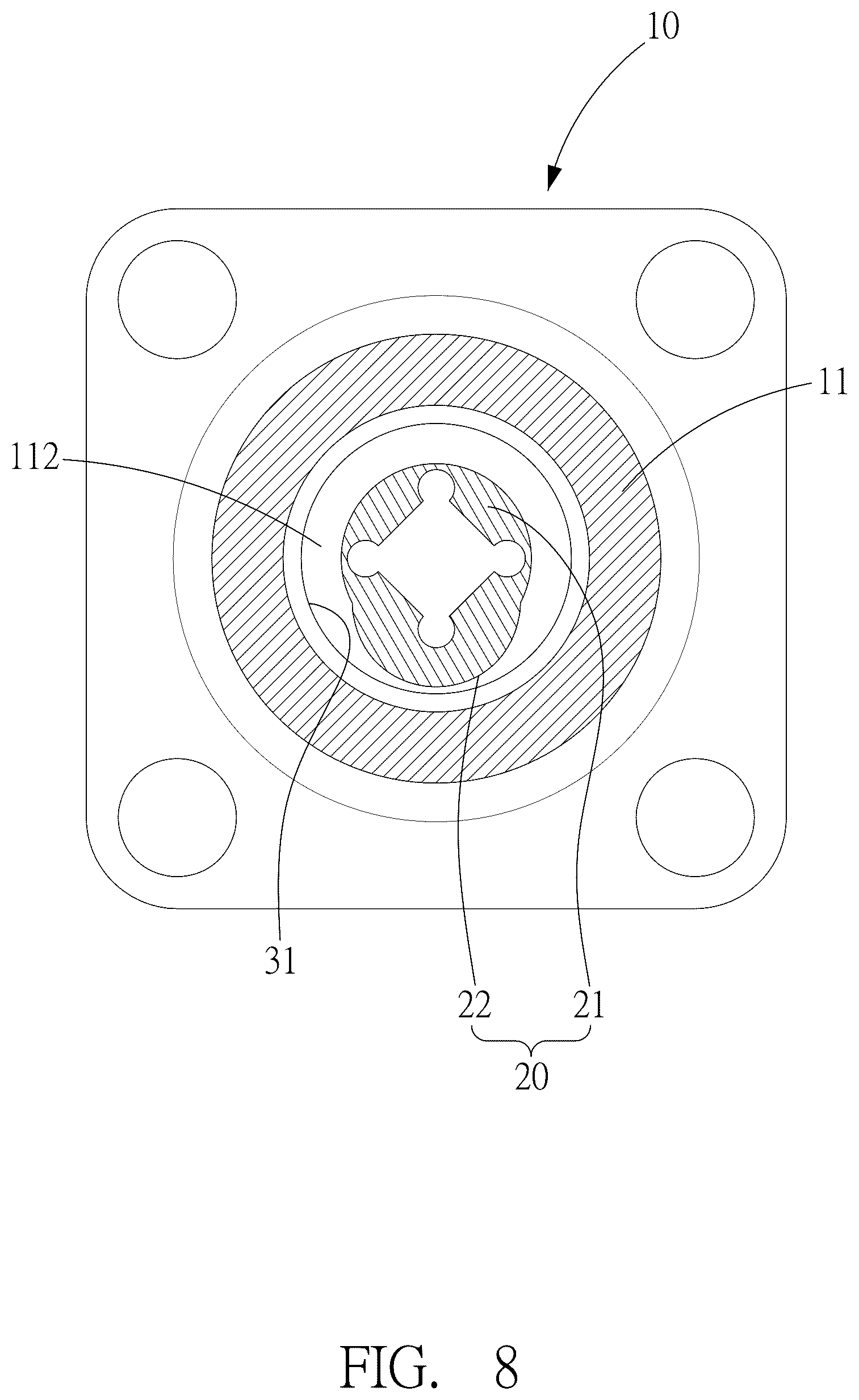 Patent US12320444 Figure 8 – Warning device for valve maintenance