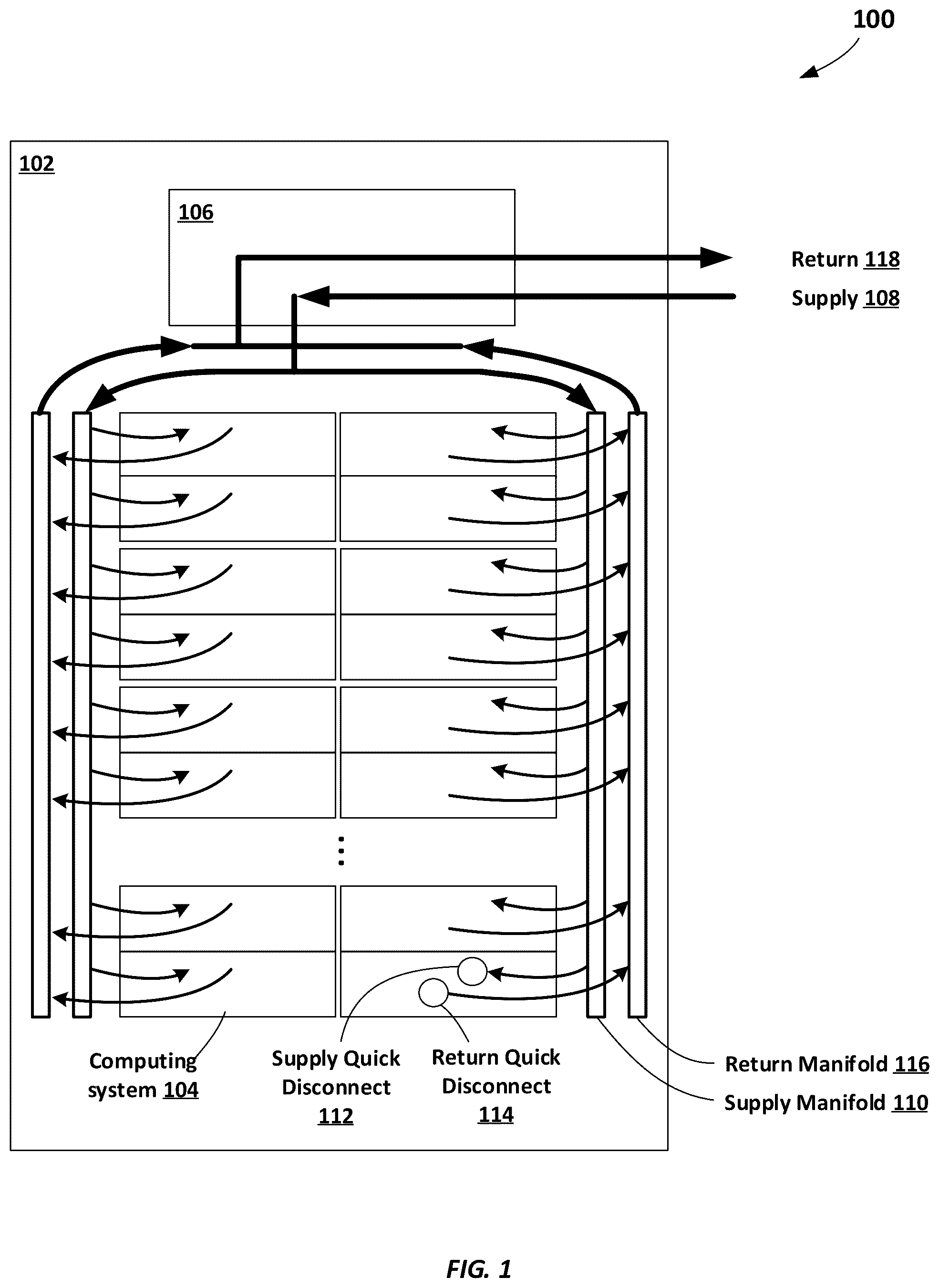 Patent US12320446 Figure 1 – Pressure regulator valve assembly for quick disconnect fittings