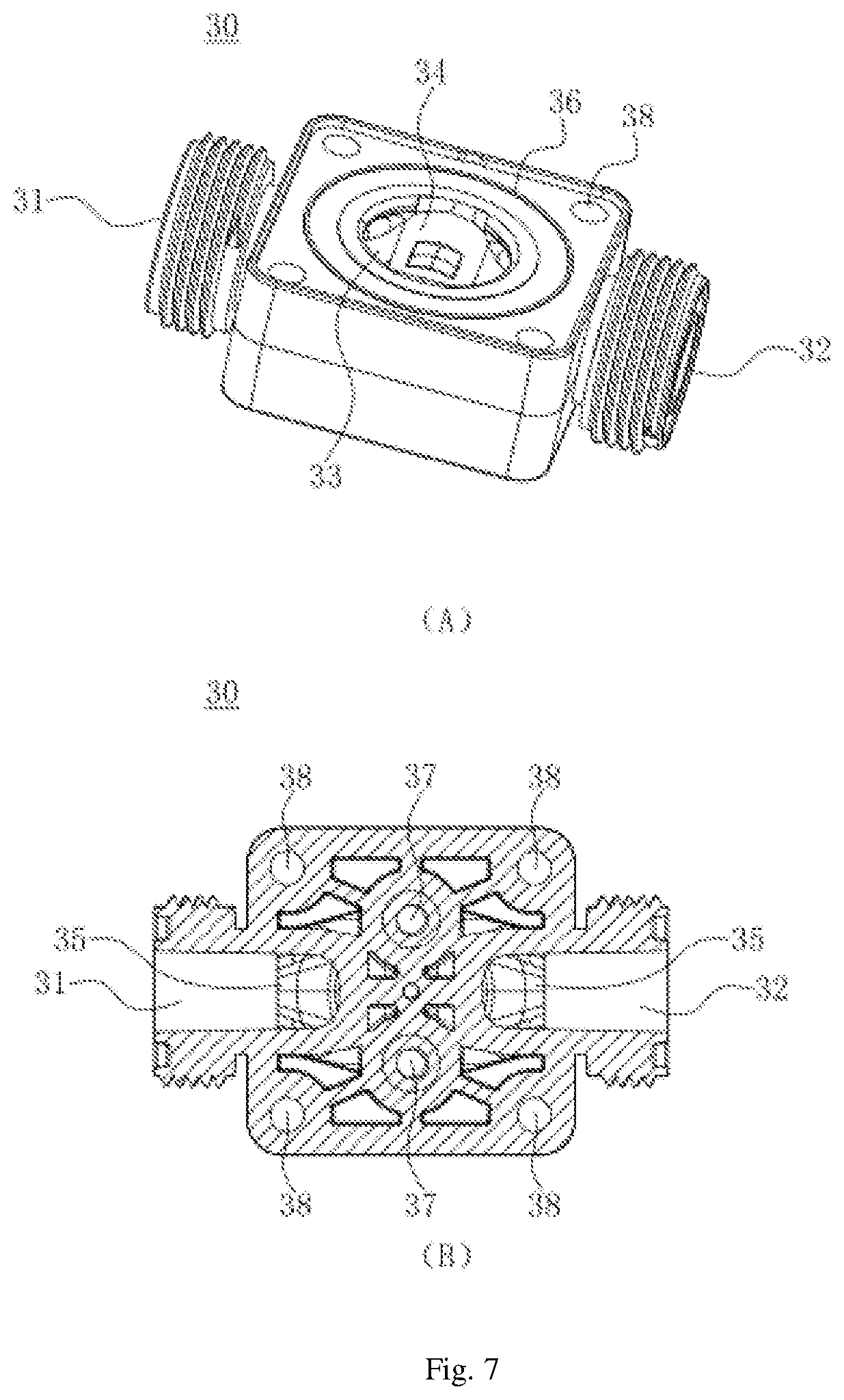Patent US12320447 Figure 7 – Corrosion-resistant diaphragm valve and assembling method thereof