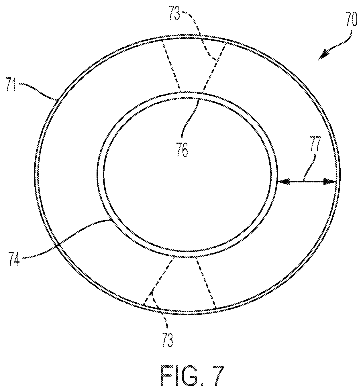 Patent US12320449 Figure 7 – Multilayer composite pipe and pipe assemblies including reflective insulation