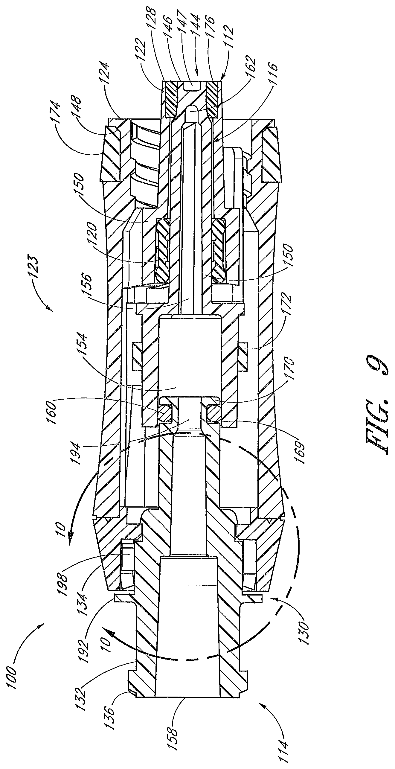 Patent US12320453 Figure 11 – Medical connector with luer-incompatible connection portion