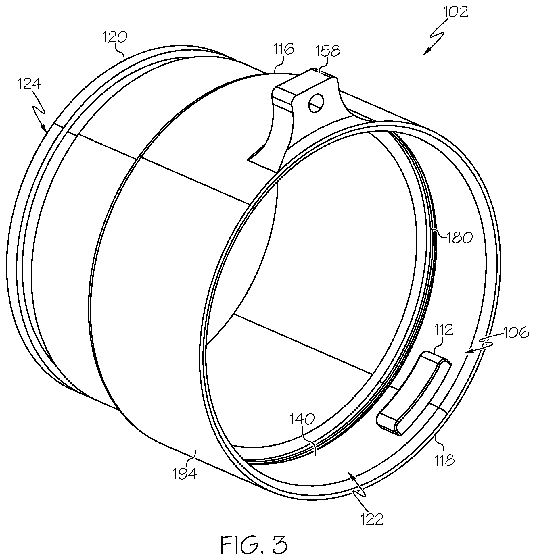 Patent US12320457 Figure 3 – Systems and methods for conveying gas and twist-lock connectors for the same