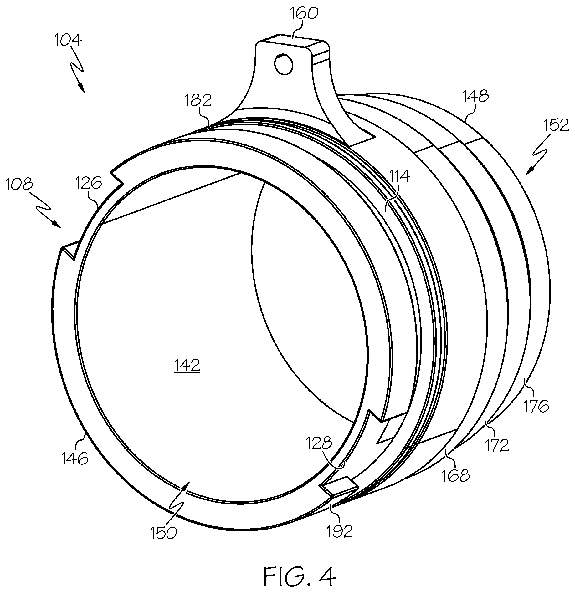Patent US12320457 Figure 4 – Systems and methods for conveying gas and twist-lock connectors for the same
