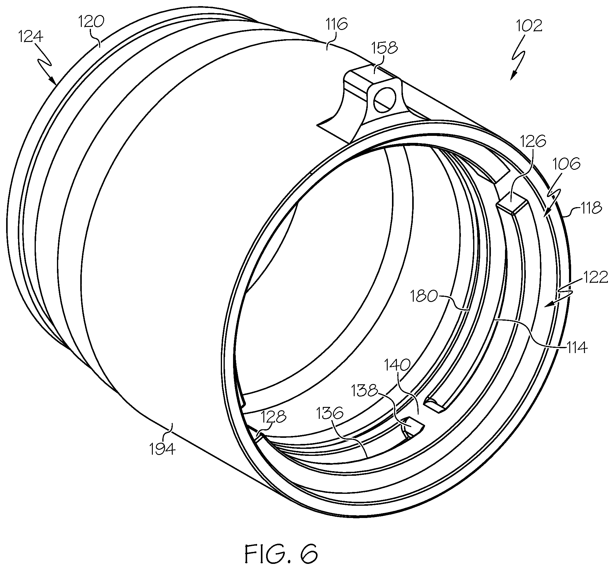 Patent US12320457 Figure 6 – Systems and methods for conveying gas and twist-lock connectors for the same