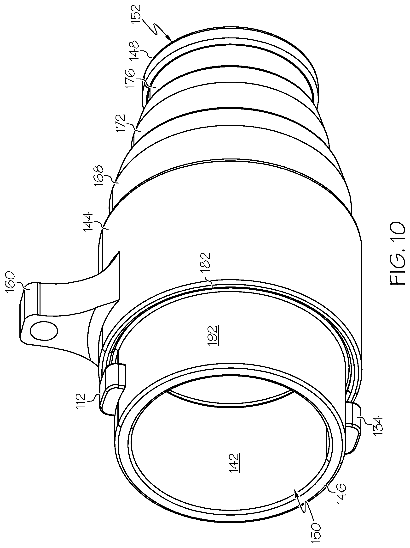 Patent US12320457 Figure 10 – Systems and methods for conveying gas and twist-lock connectors for the same