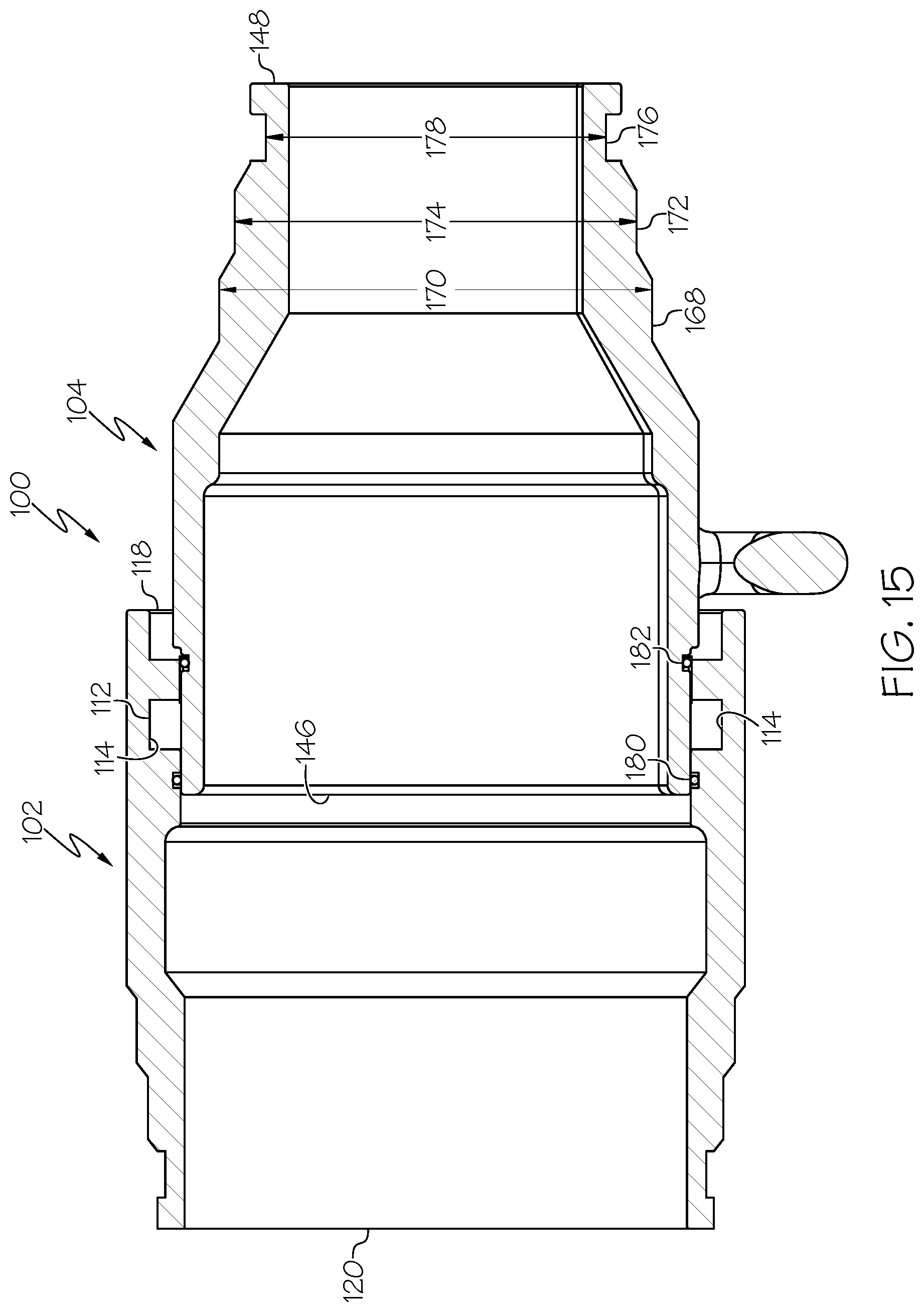 Patent US12320457 Figure 15 – Systems and methods for conveying gas and twist-lock connectors for the same