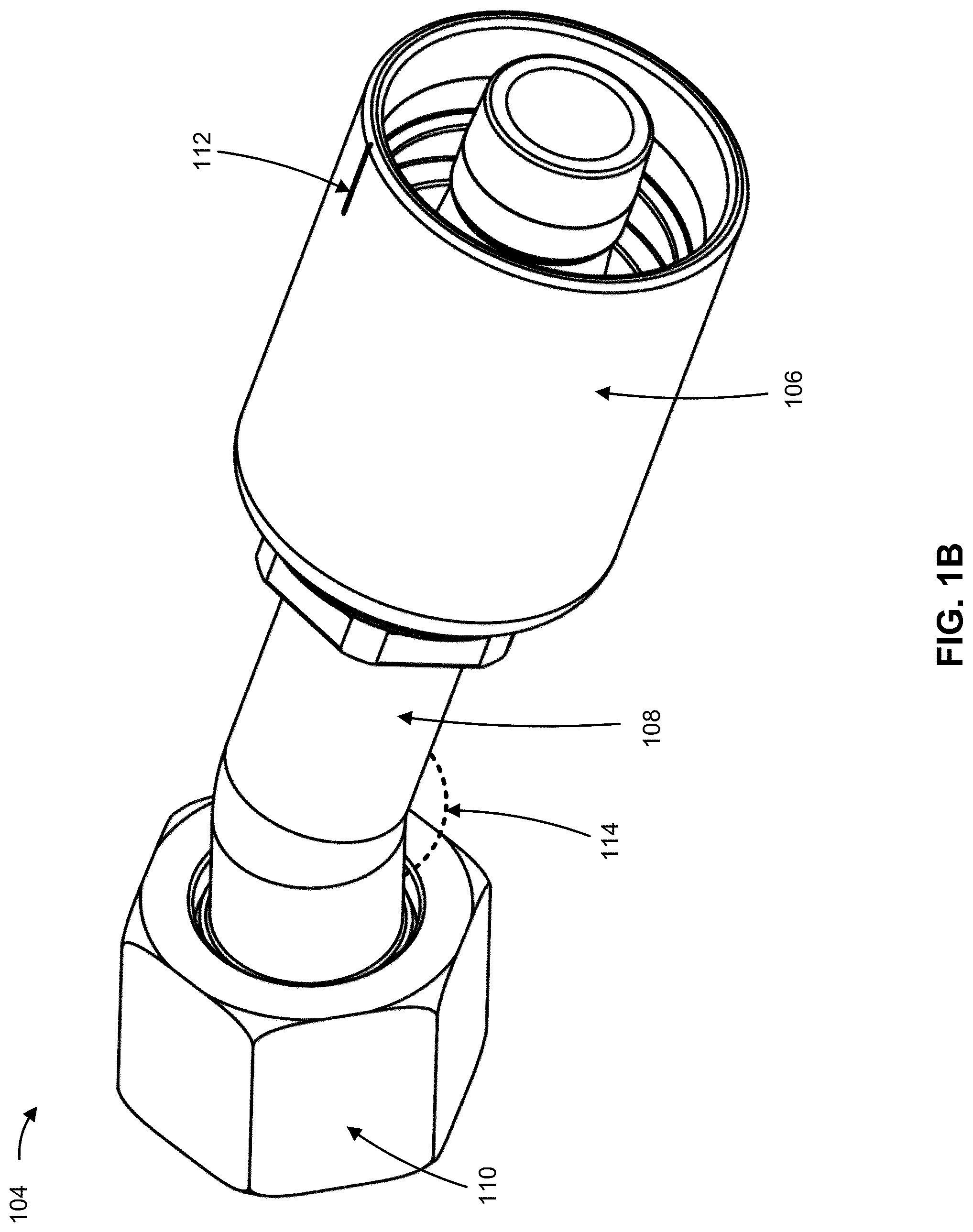 Patent US12320459 Figure 2 – Conduit coupling with indicator of bend plane