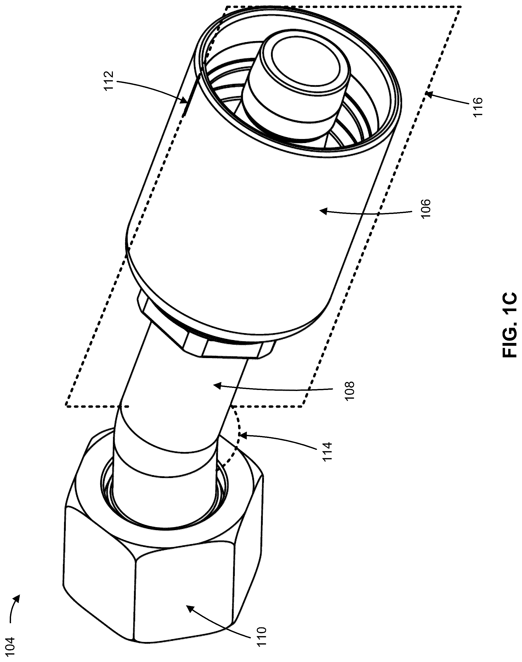 Patent US12320459 Figure 3 – Conduit coupling with indicator of bend plane