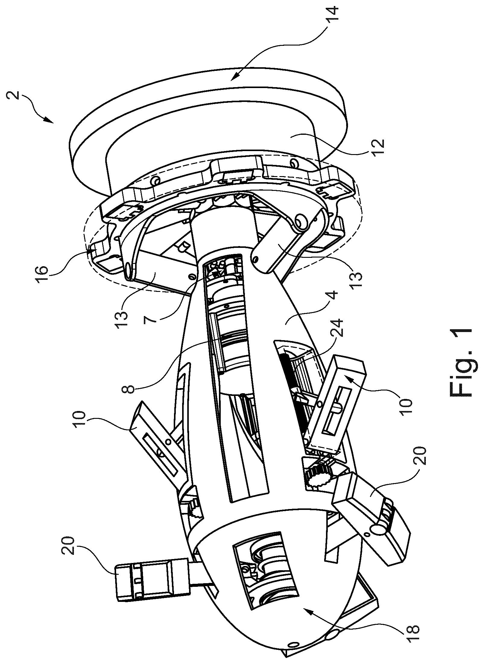 Patent US12320461 Figure 1 – Stop and go pig