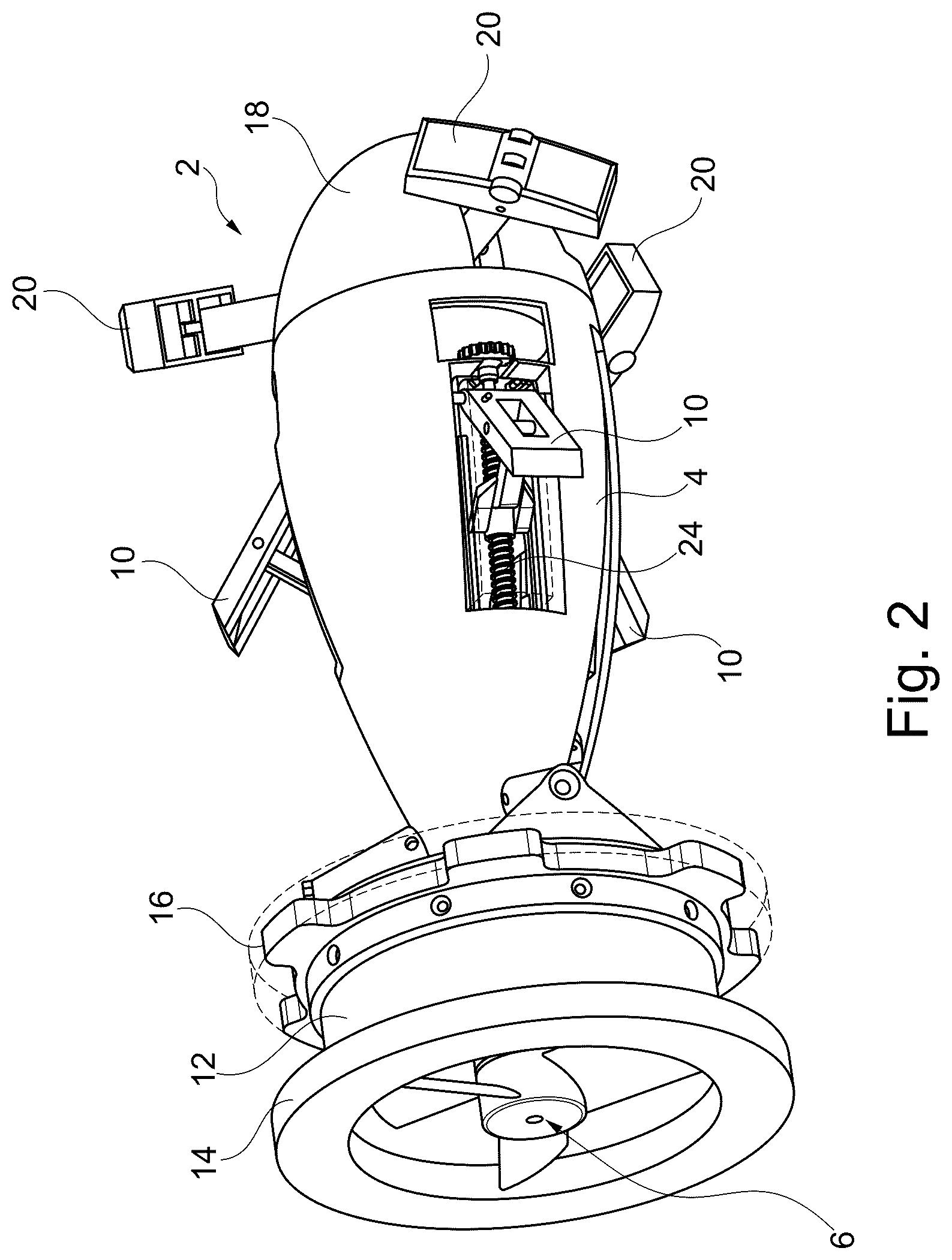 Patent US12320461 Figure 2 – Stop and go pig