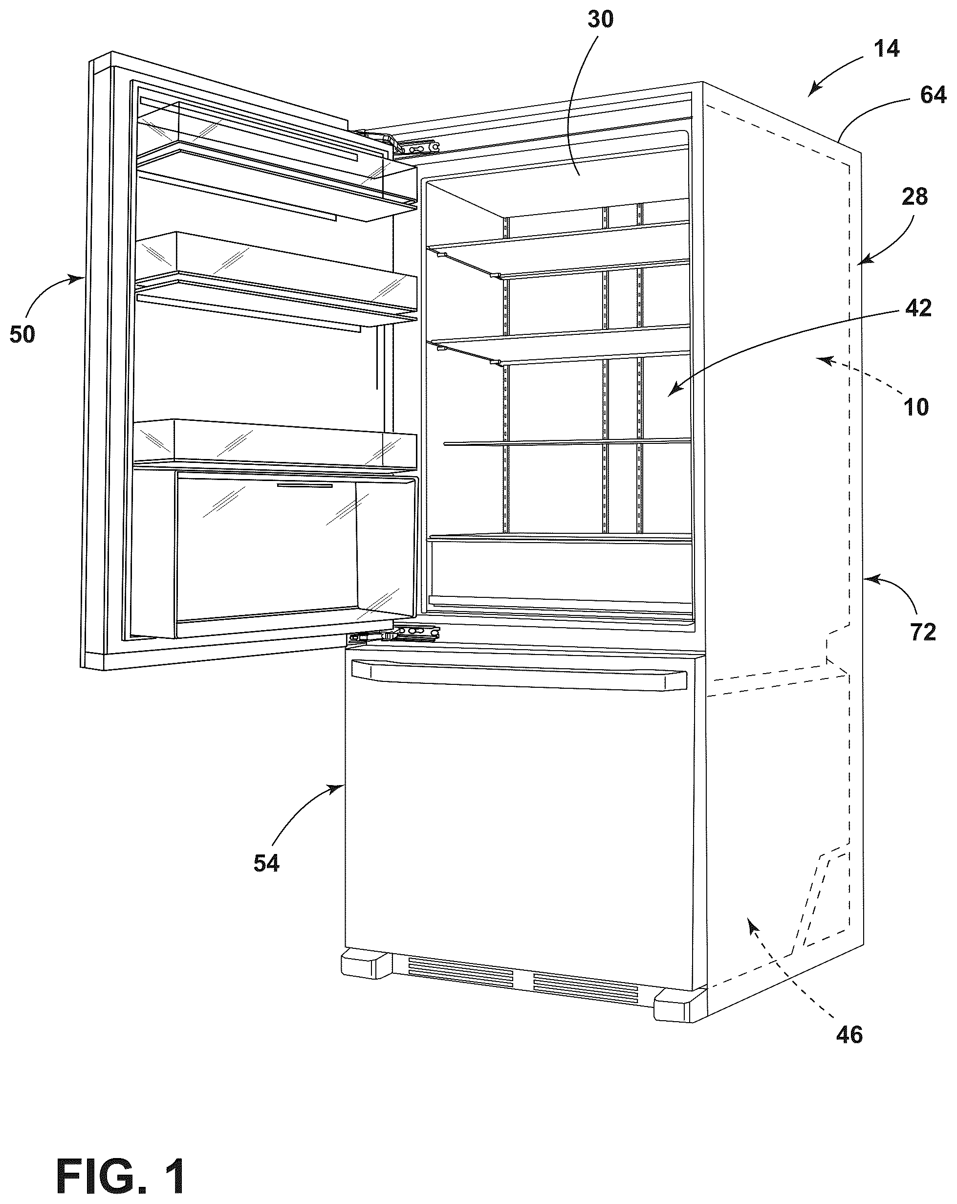 Patent US12320462 Figure 1 – Core material for vacuum insulation structures including porous walled hollow glass microspheres