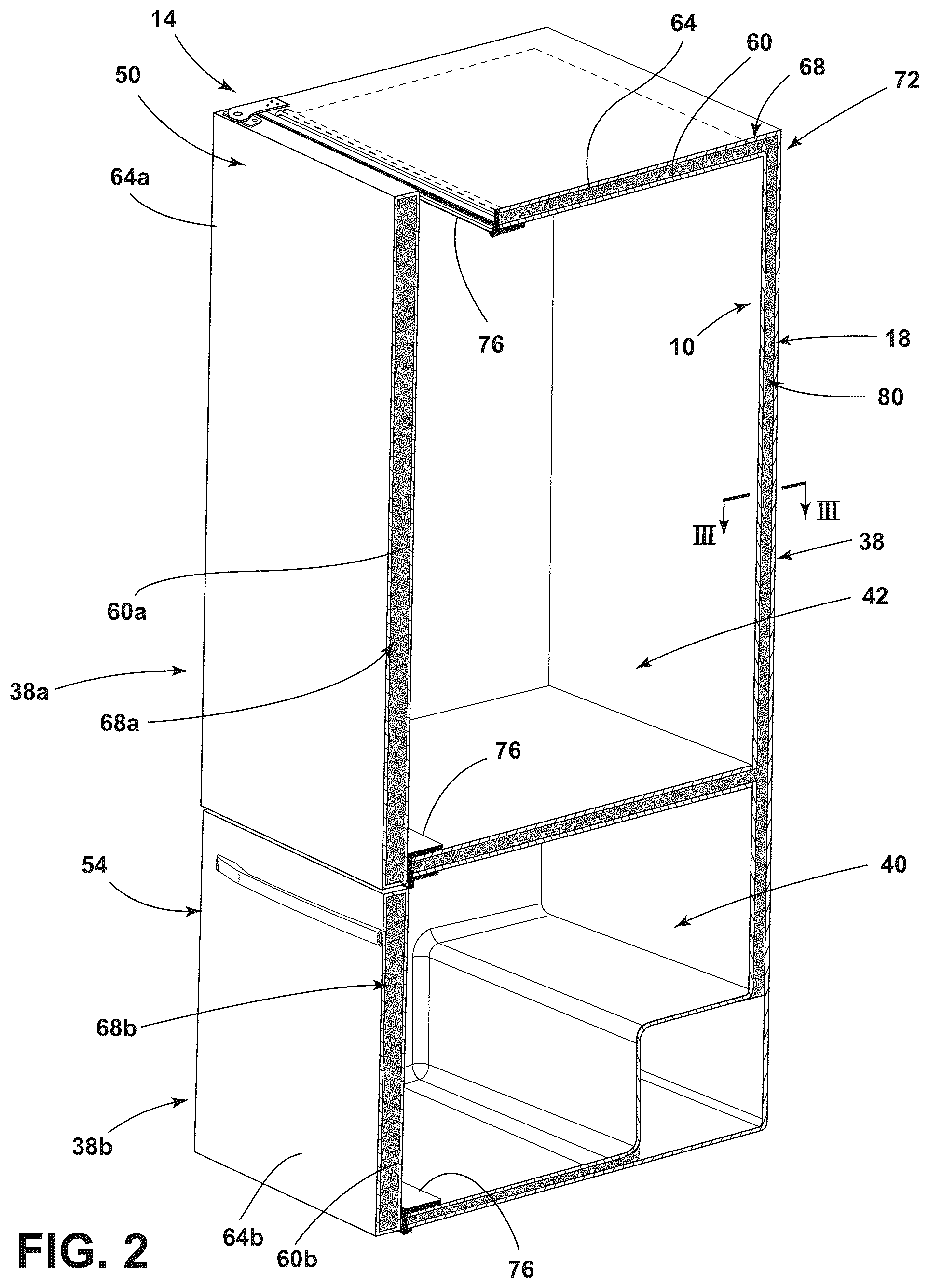 Patent US12320462 Figure 2 – Core material for vacuum insulation structures including porous walled hollow glass microspheres