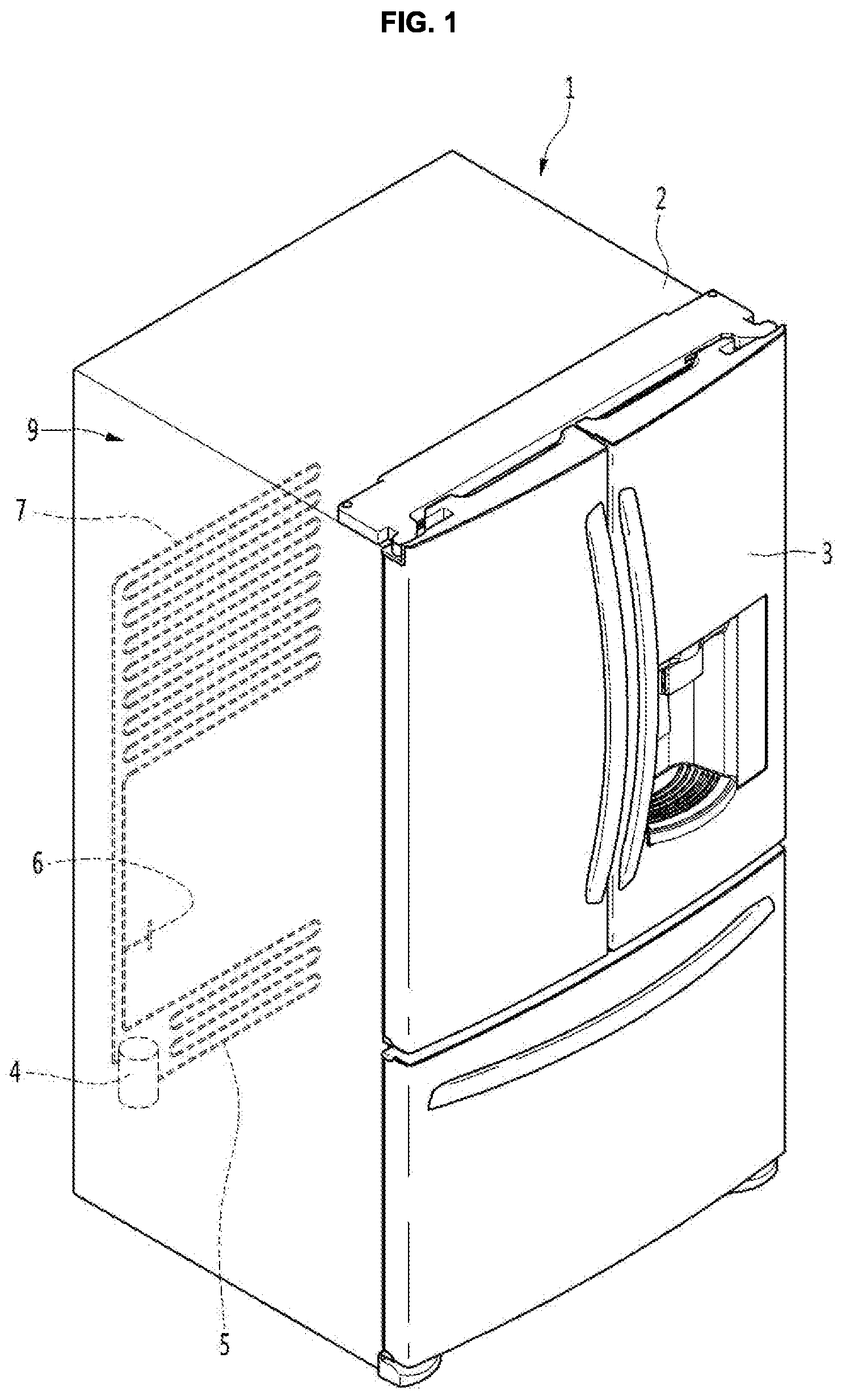 Patent US12320463 Figure 1 – Vacuum adiabatic body and refrigerator