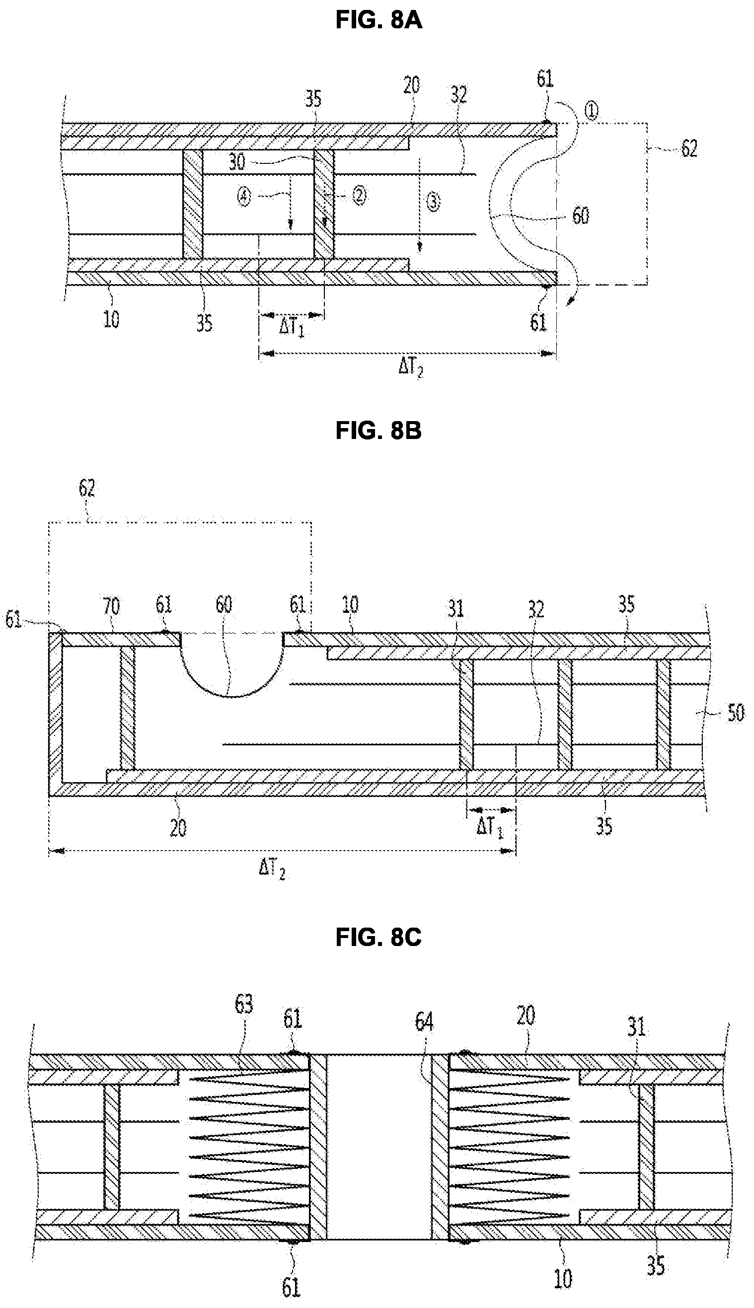 Patent US12320463 Figure 8 – Vacuum adiabatic body and refrigerator