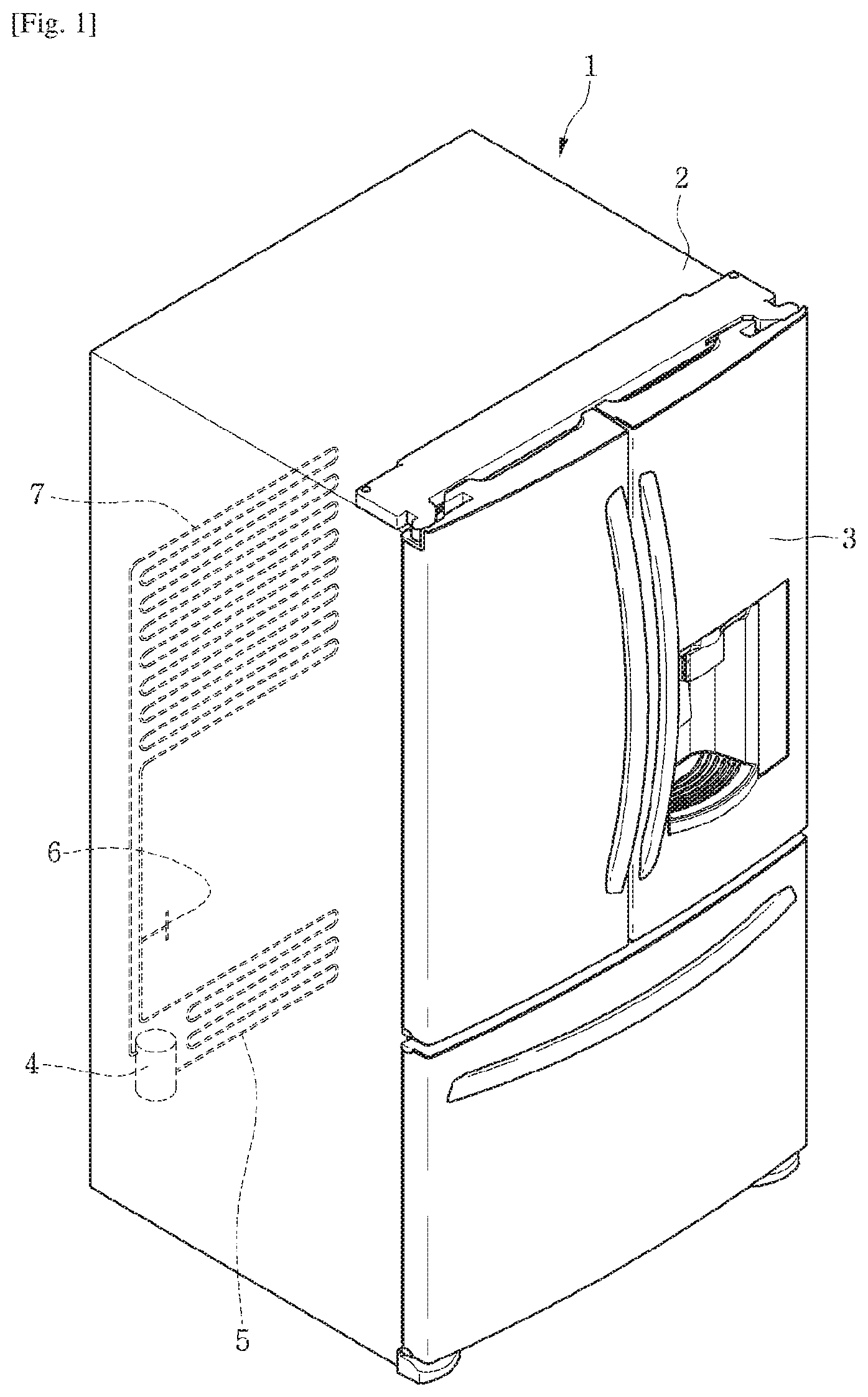 Patent US12320464 Figure 1 – Vacuum adiabatic body and refrigerator