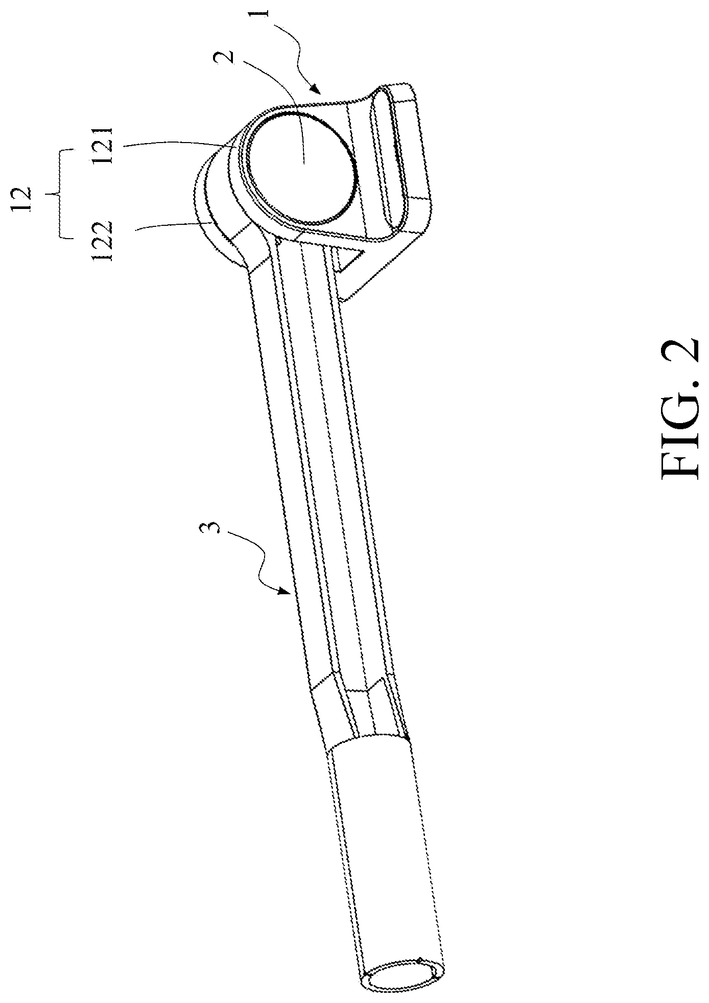 Patent US12320468 Figure 2 – Communication apparatus and bracket device thereof
