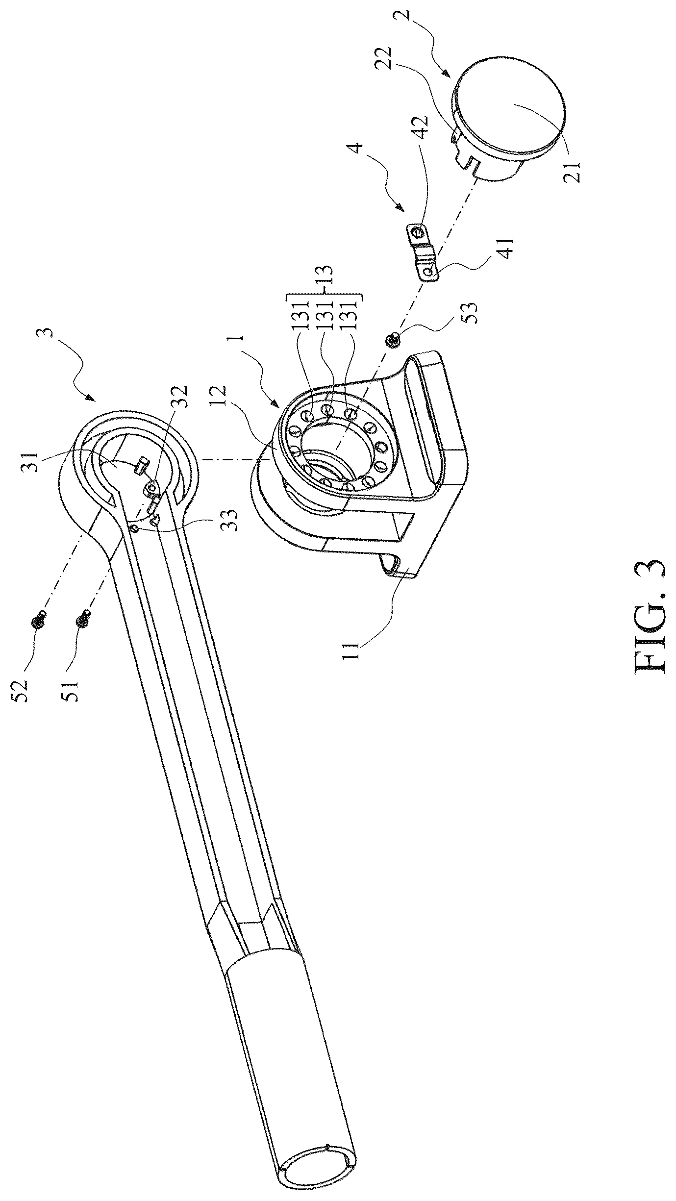 Patent US12320468 Figure 3 – Communication apparatus and bracket device thereof