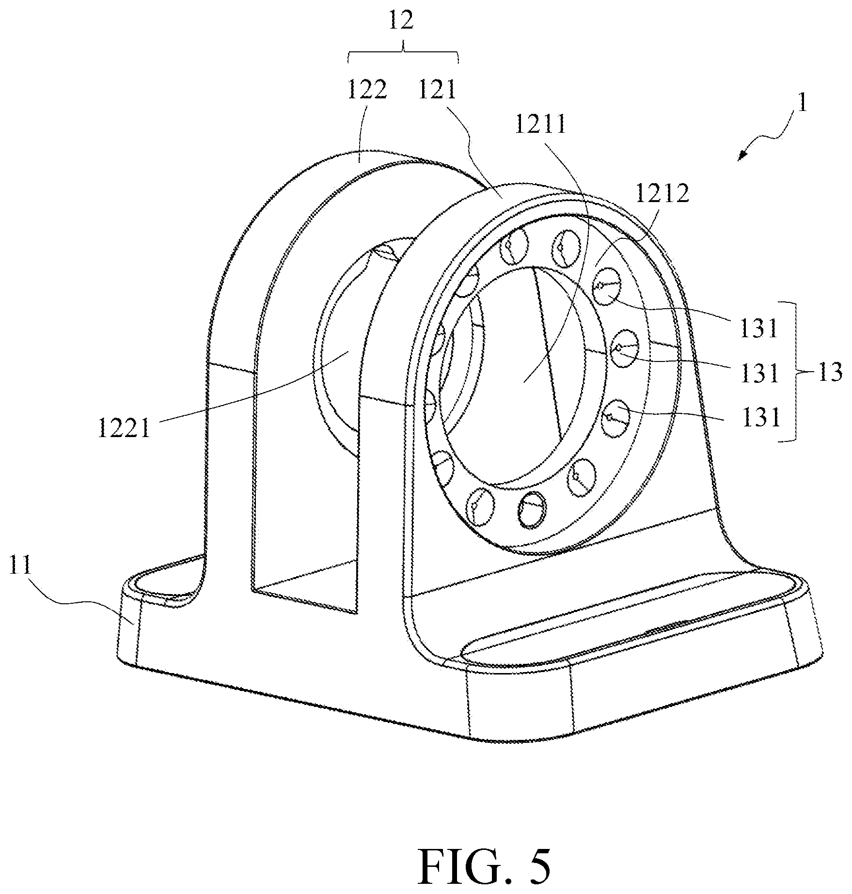 Patent US12320468 Figure 5 – Communication apparatus and bracket device thereof