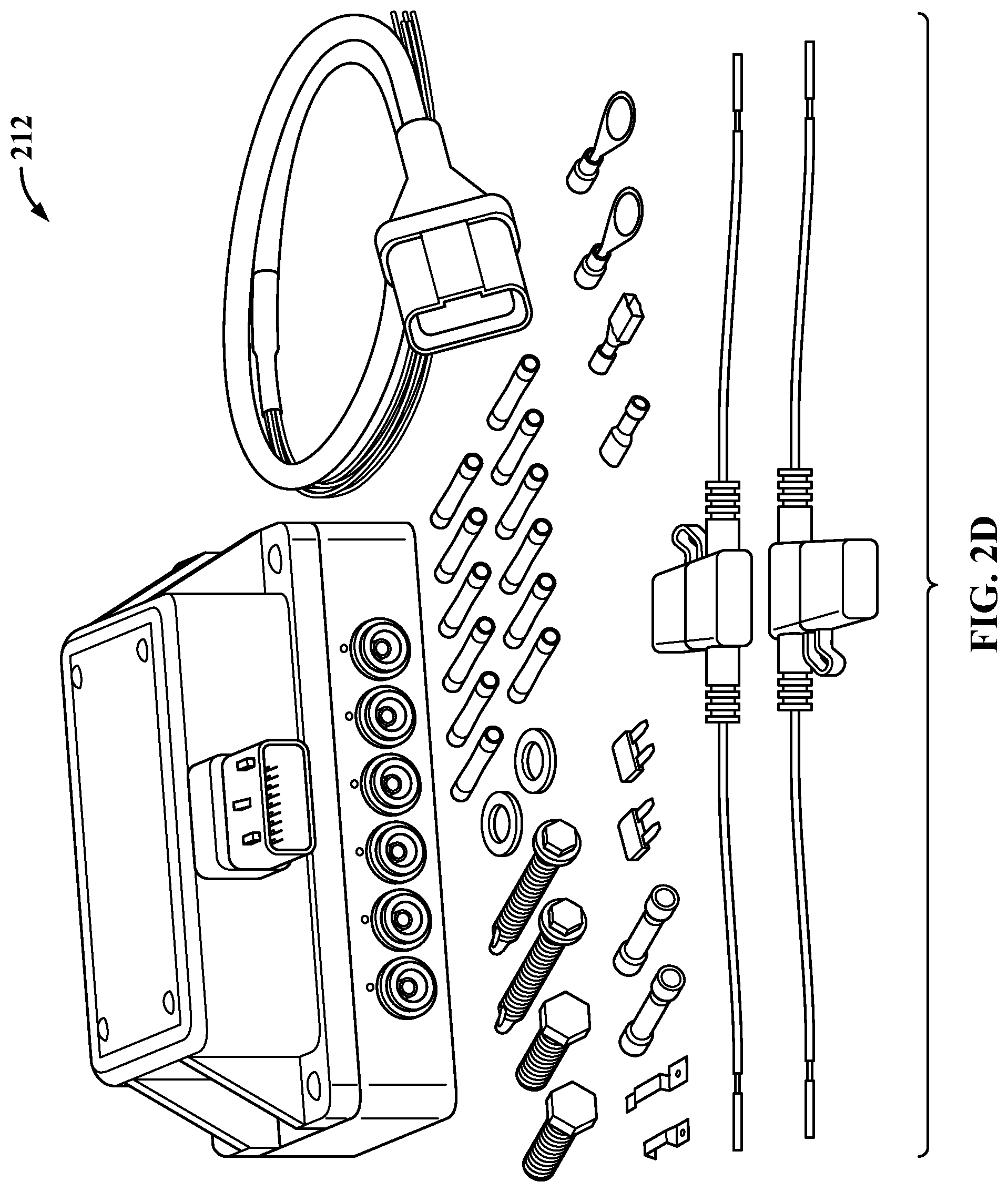 Patent US12320470 Figure 6 – Mounting bracket for an air tank system