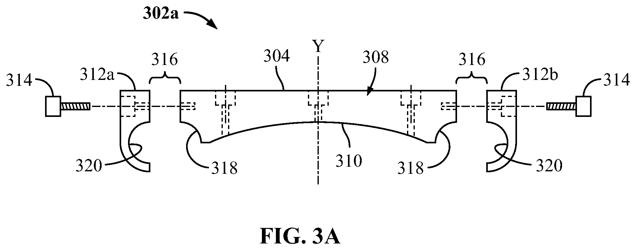 Patent US12320470 Figure 7 – Mounting bracket for an air tank system